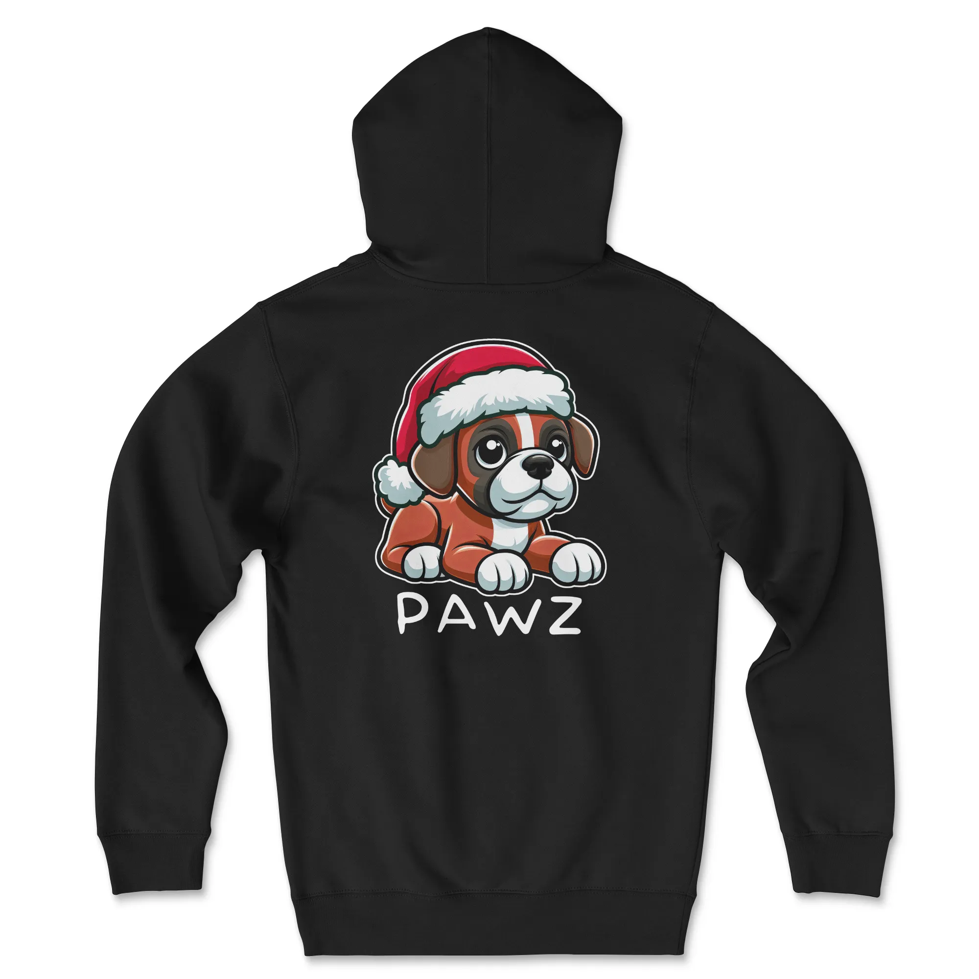 Boxer Christmas (Adult Hoodie) sold by PAWZ