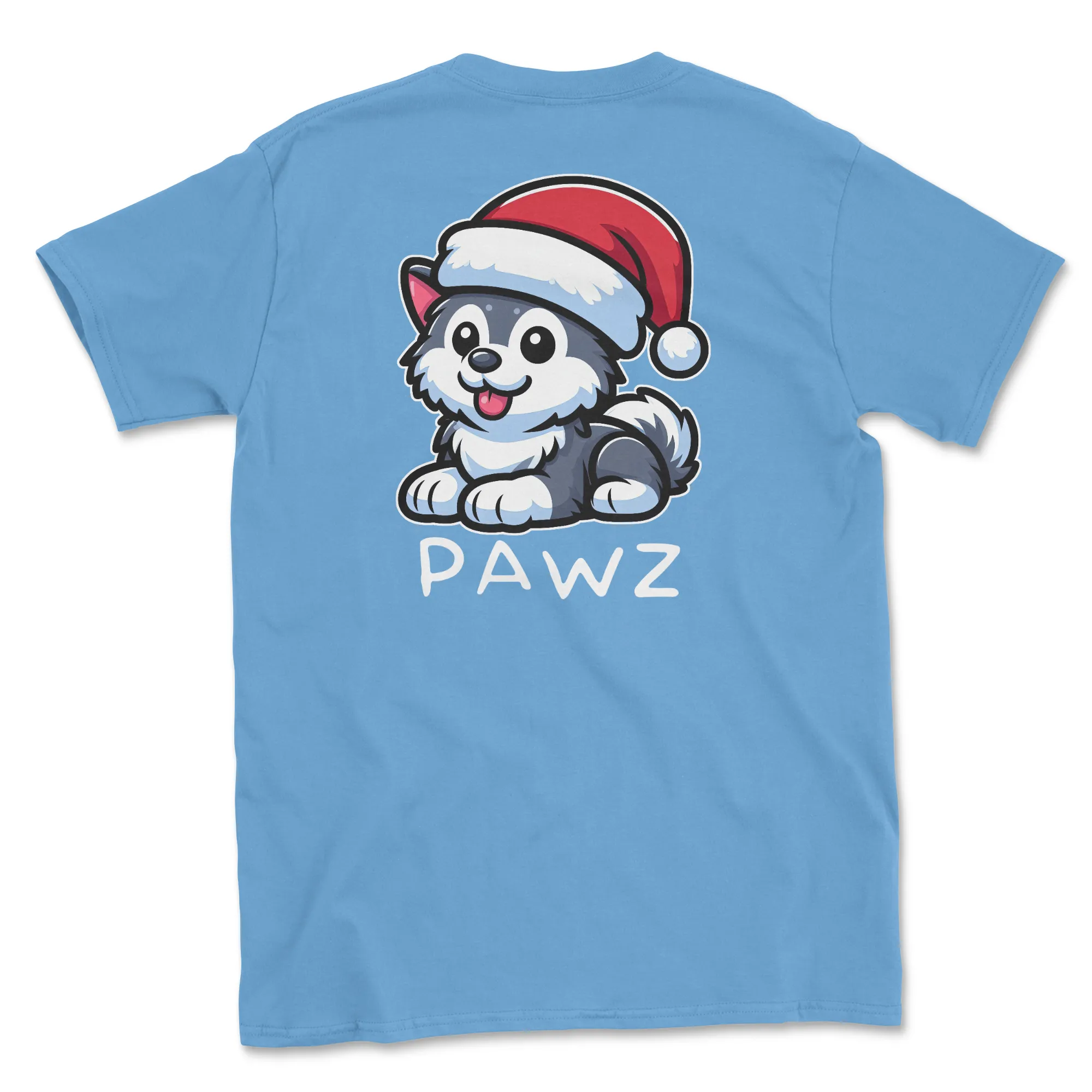 Husky Christmas (Adult Short Sleeve T-Shirt) sold by PAWZ