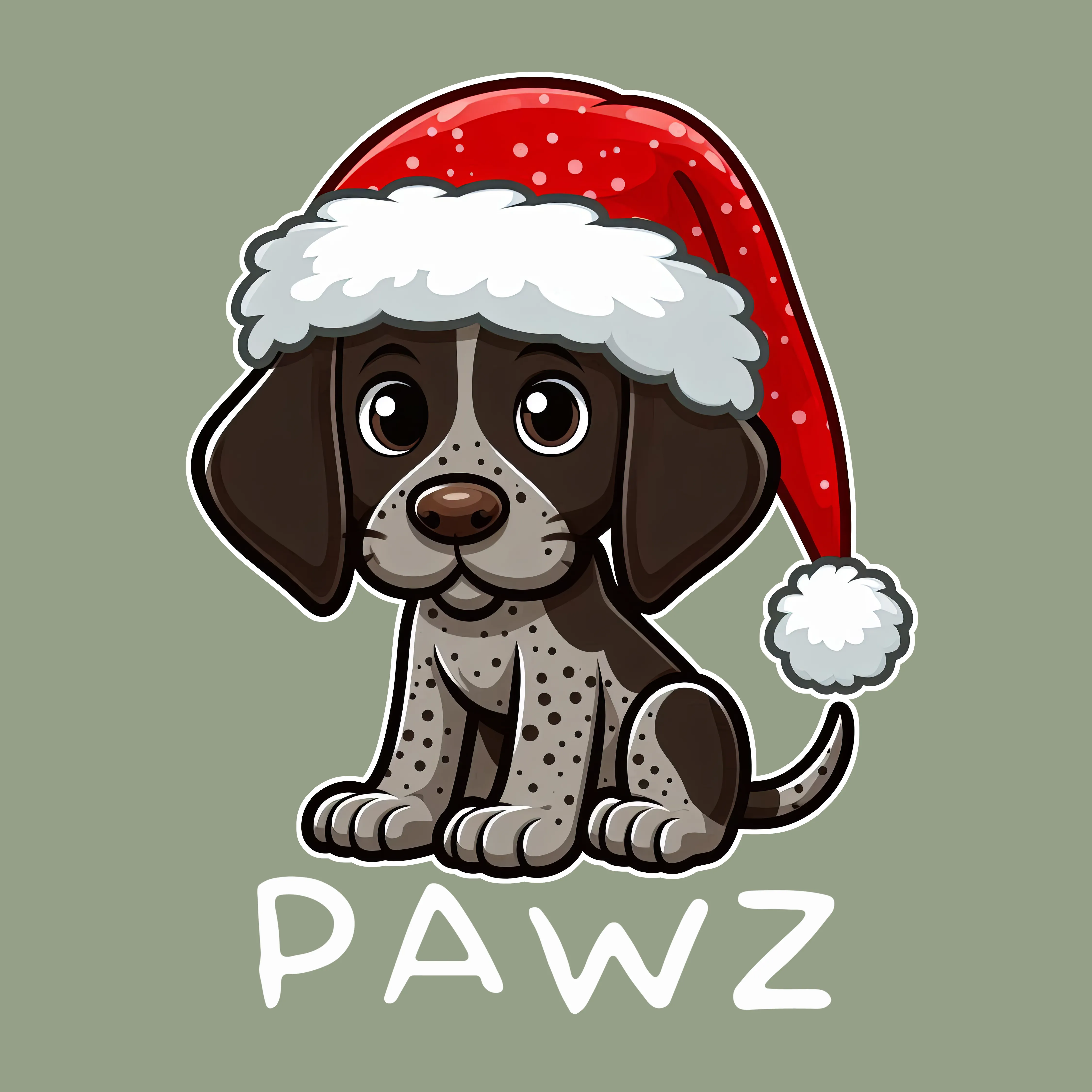 Pointer Christmas (Adult Hoodie) sold by PAWZ product image thumbnail 3