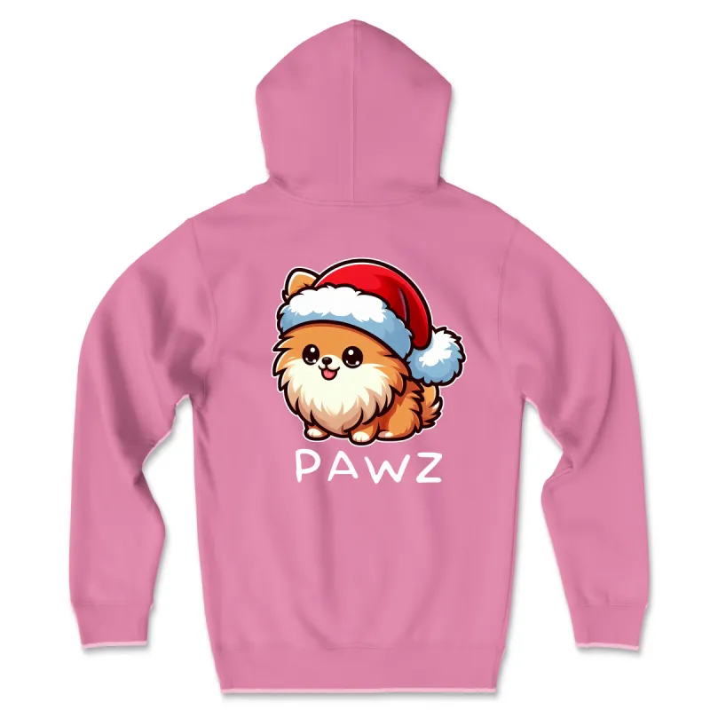 Pomeranian Christmas (Adult Hoodie) sold by PAWZ