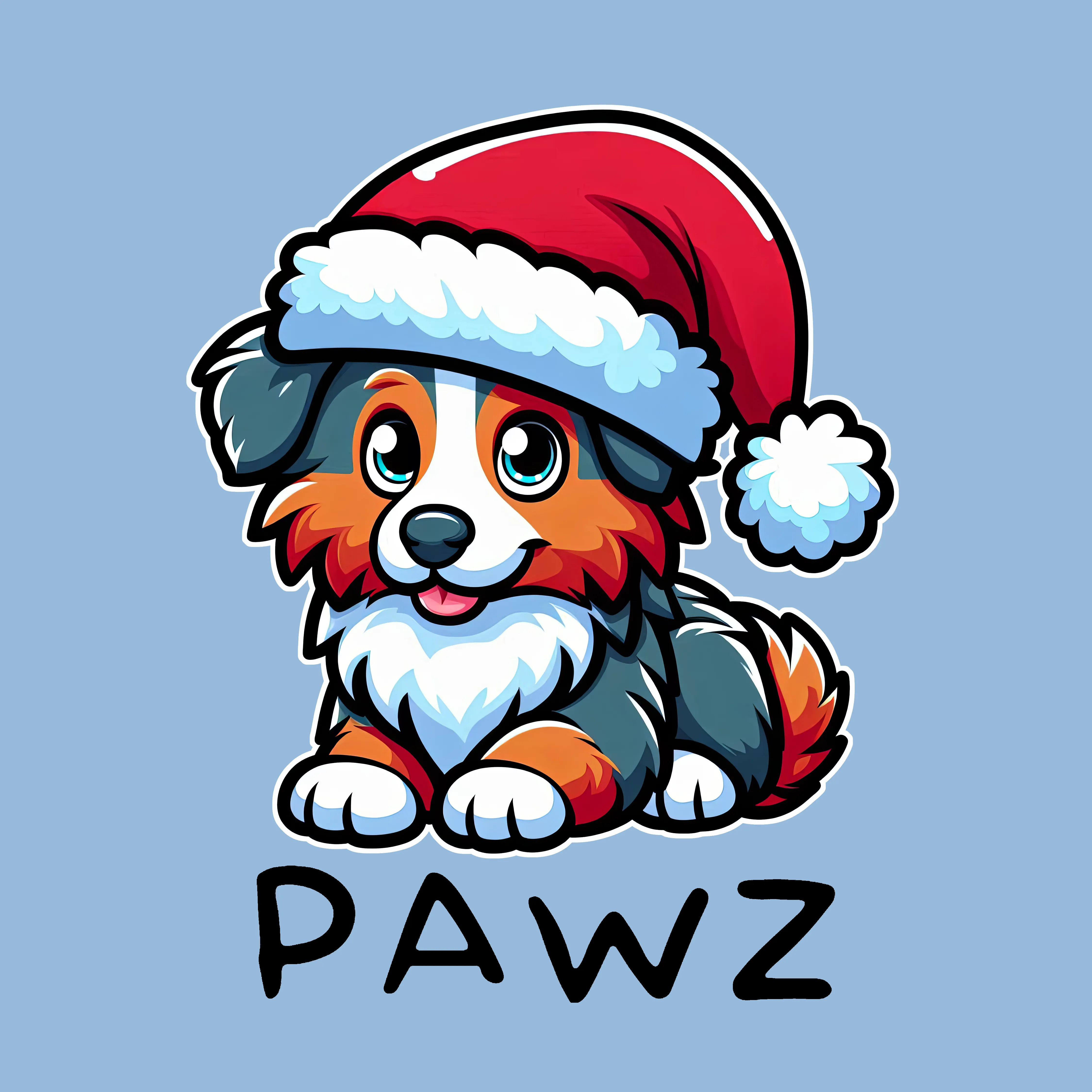 Aussie Christmas (Adult Hoodie) sold by PAWZ product image thumbnail 3
