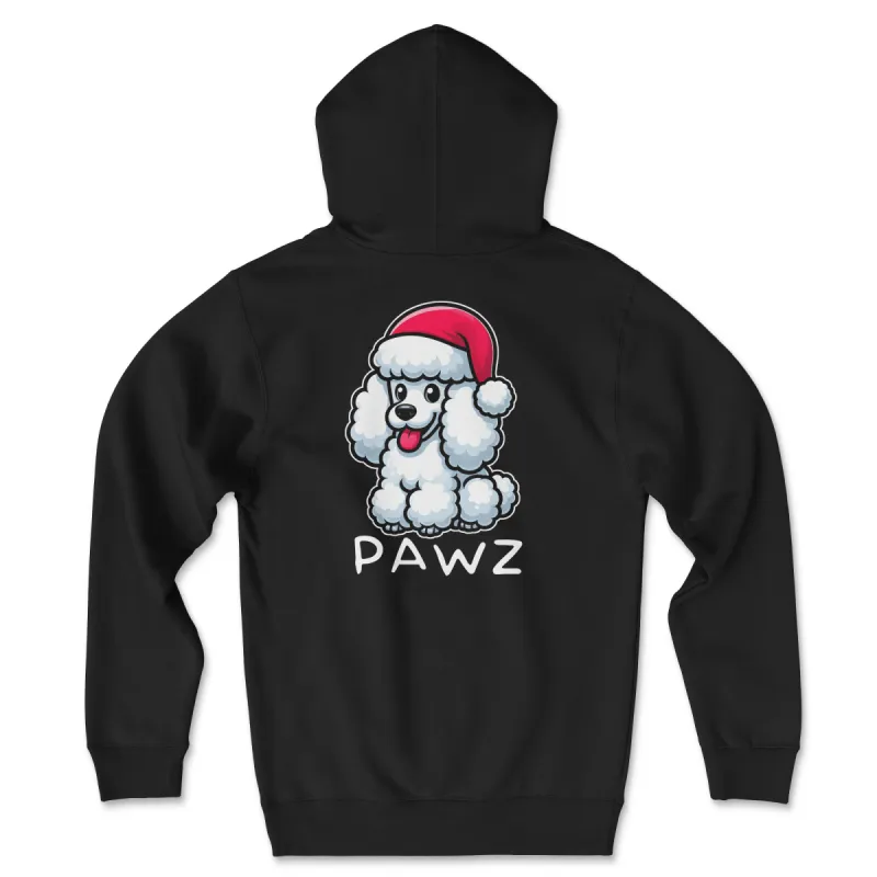 Poodle Christmas (Adult Hoodie) sold by PAWZ