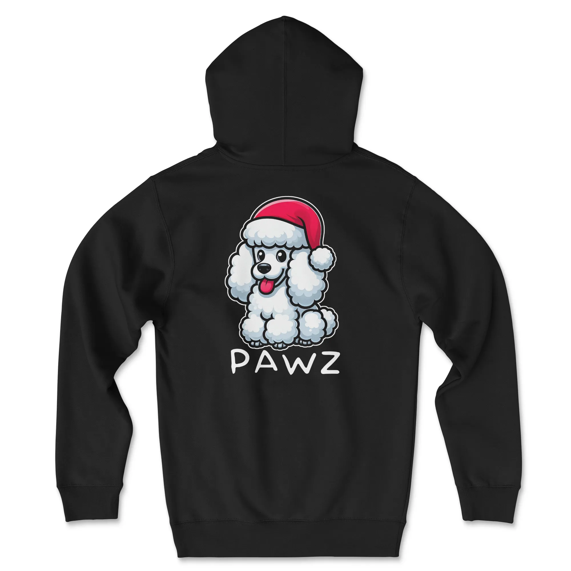 Poodle Christmas (Adult Hoodie) sold by PAWZ
