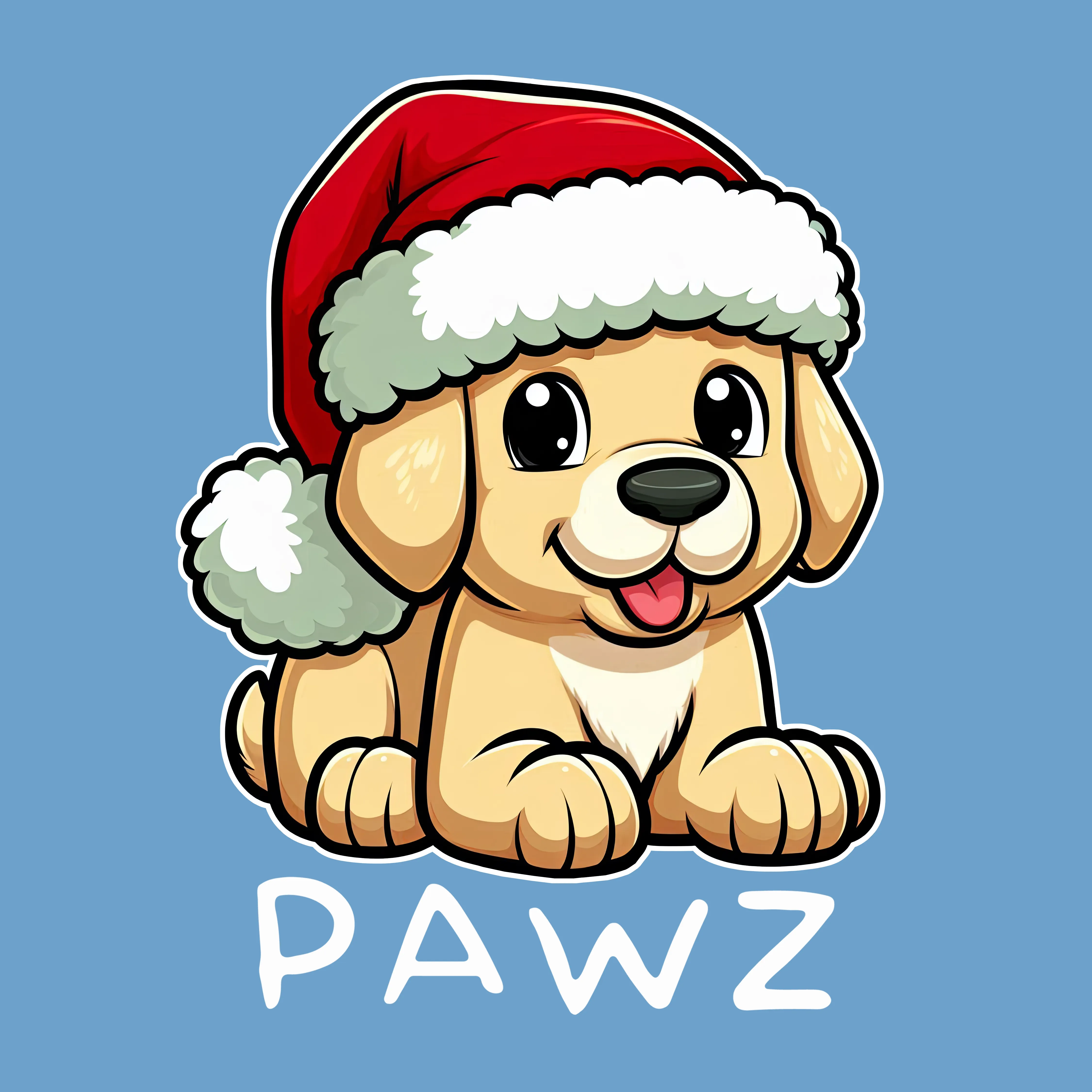Labrador Christmas (Adult Short Sleeve T-Shirt) sold by PAWZ product image thumbnail 3