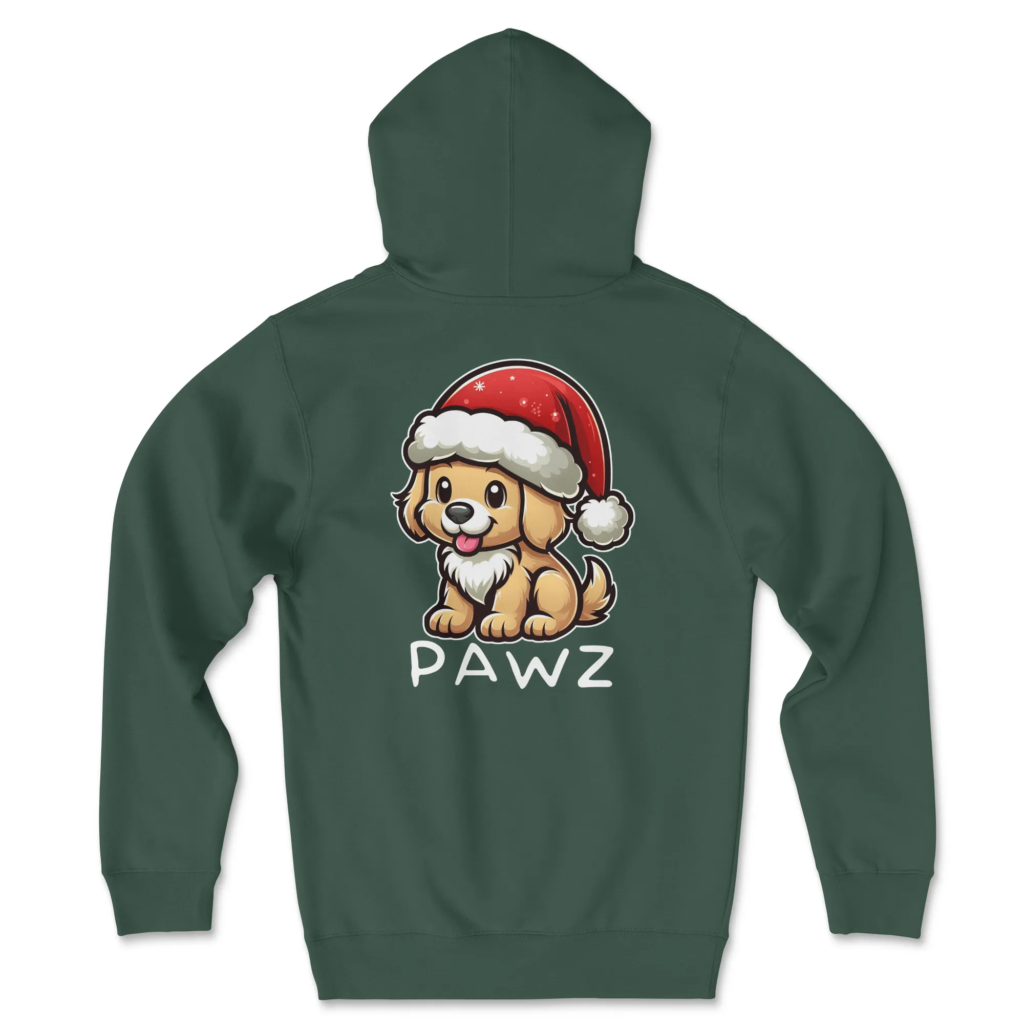 Golden Retriever Christmas (Adult Hoodie) sold by PAWZ