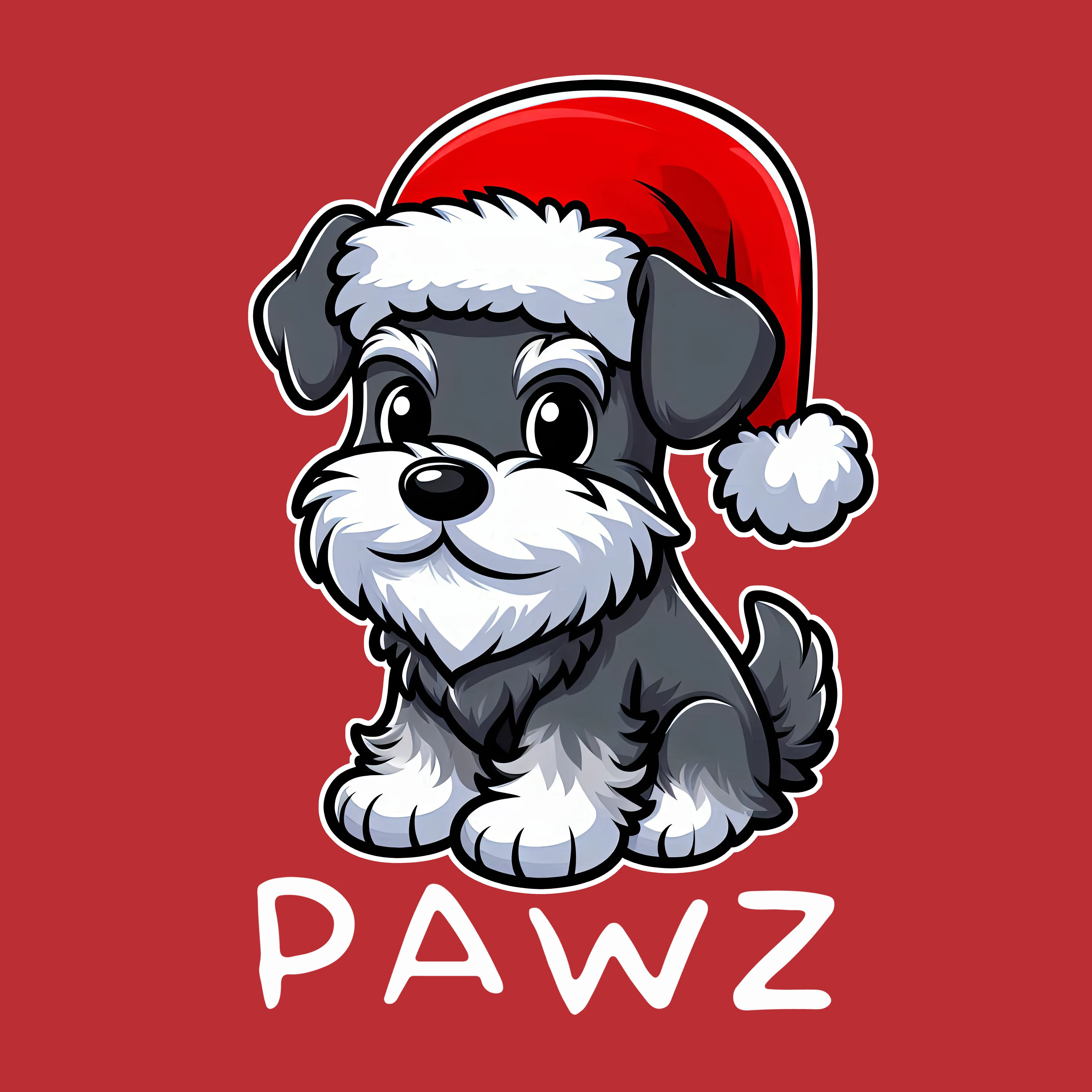 Schnauzer Christmas (Adult Hoodie) sold by PAWZ product image thumbnail 3