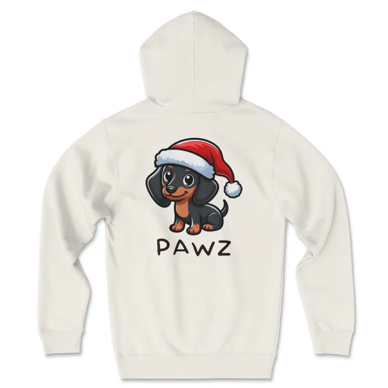 Dachshund Christmas (Adult Hoodie) sold by PAWZ
