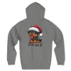 Rottweiler Christmas (Adult Hoodie) sold by PAWZ
