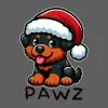 Rottweiler Christmas (Adult Hoodie) sold by PAWZ