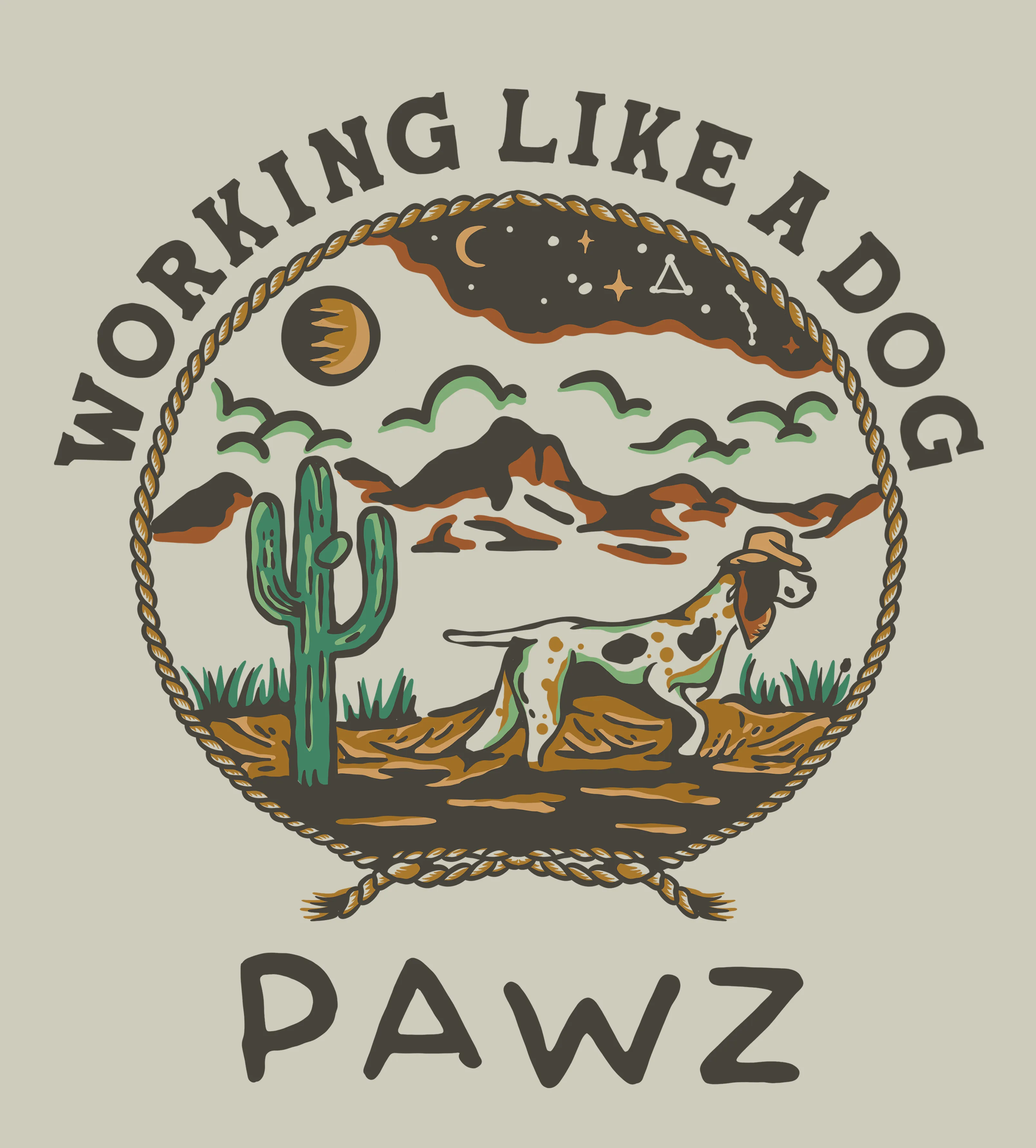 Like a Dog (Adult Crewneck) sold by PAWZ product image thumbnail 3