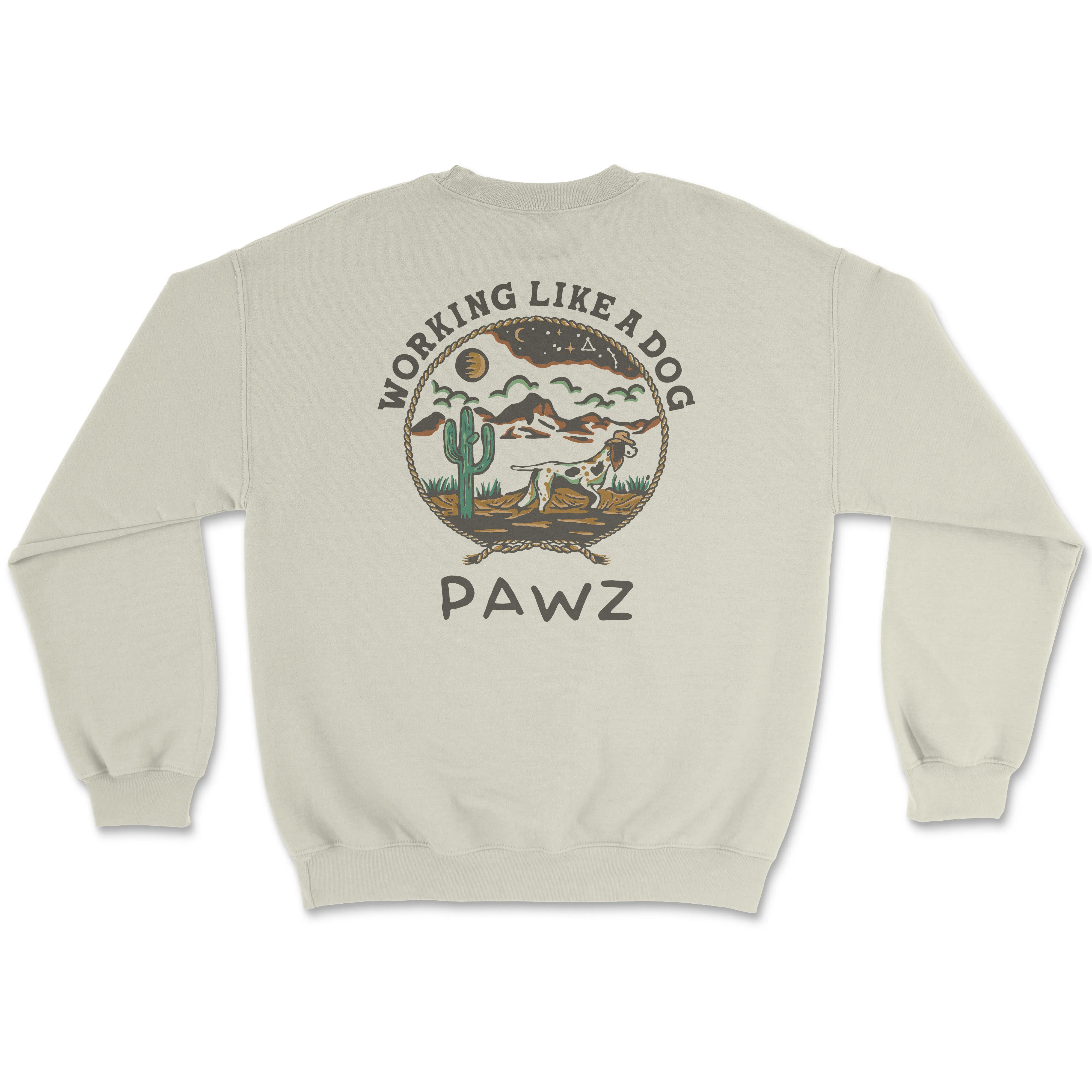 Like a Dog (Adult Crewneck) sold by PAWZ