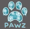 Snowflake Paw (Adult Crewneck) sold by PAWZ