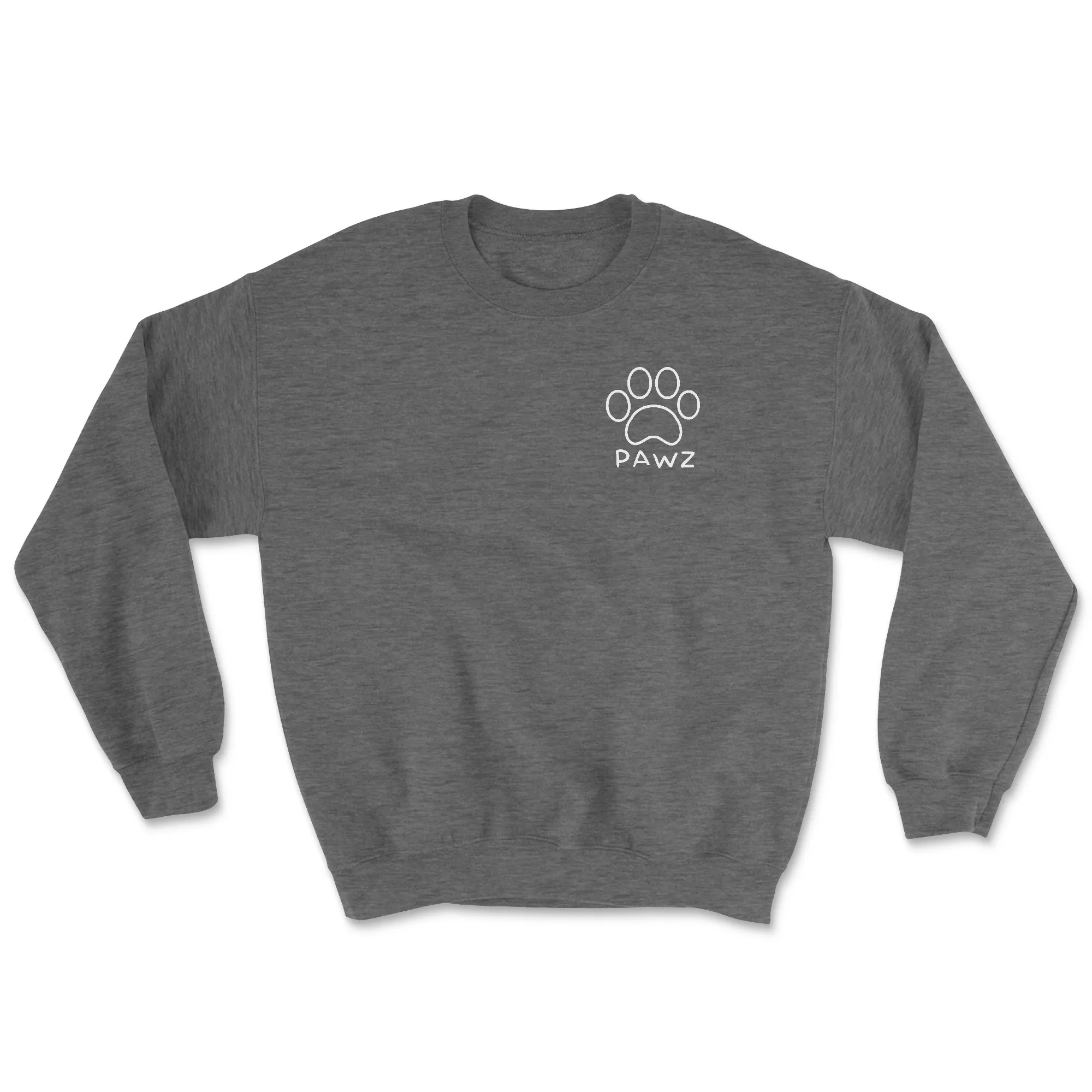 Snowflake Paw (Adult Crewneck) sold by PAWZ product image thumbnail 2