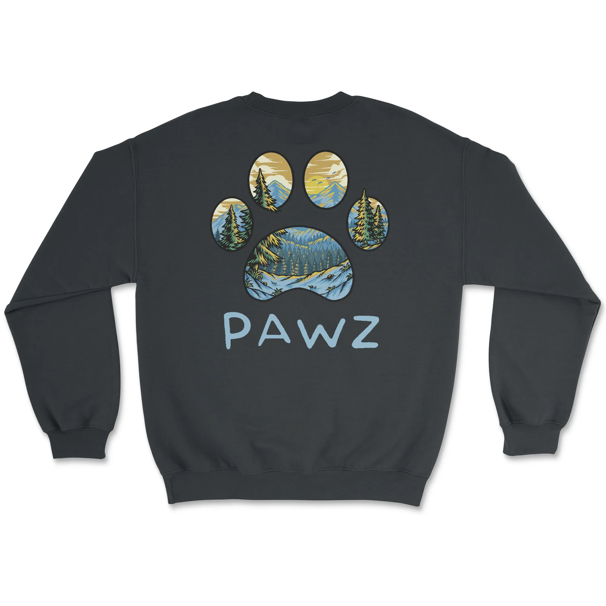 Mountain Landscape (Adult Crewneck) sold by PAWZ