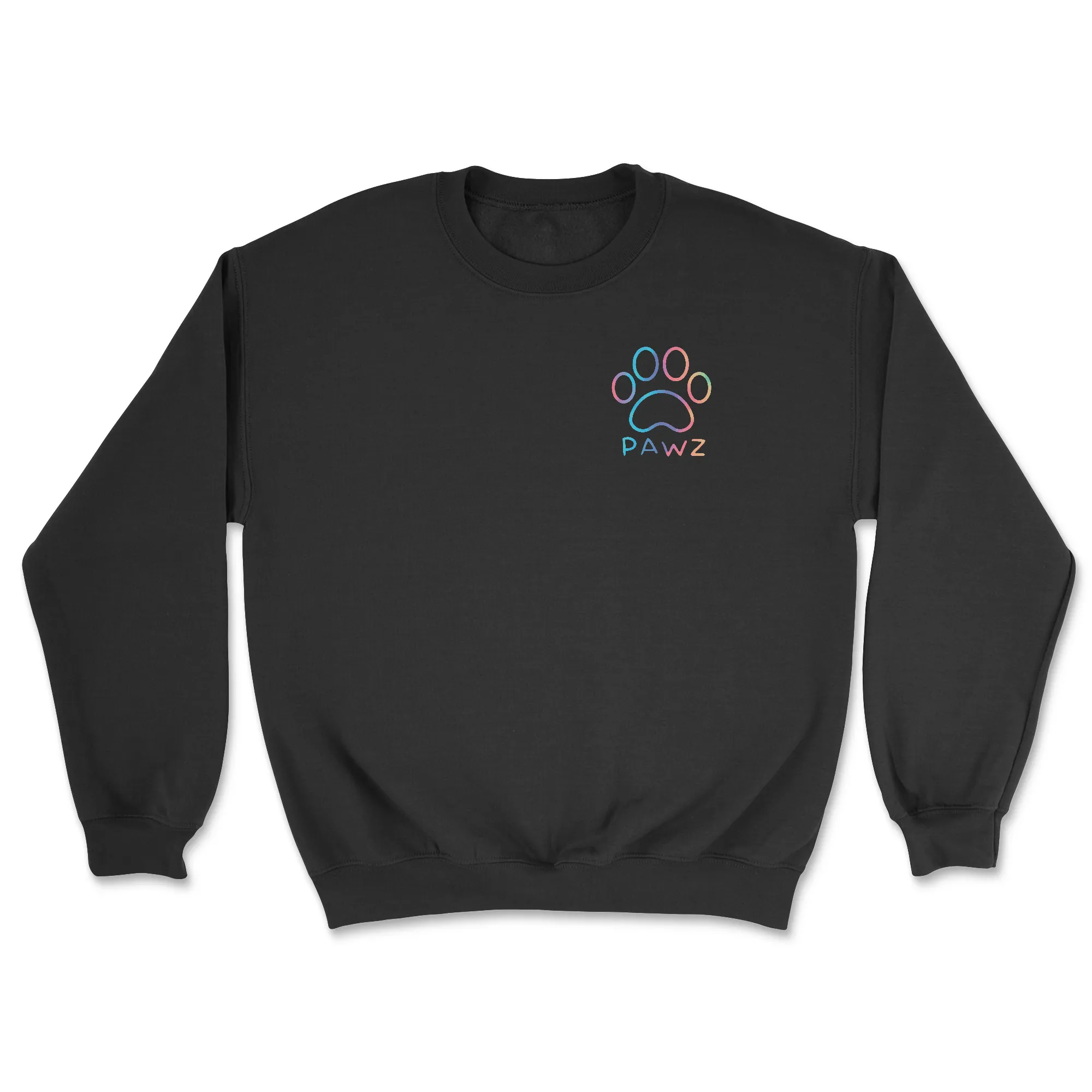 Rainbow Outline (Adult Crewneck) sold by PAWZ product image thumbnail 2