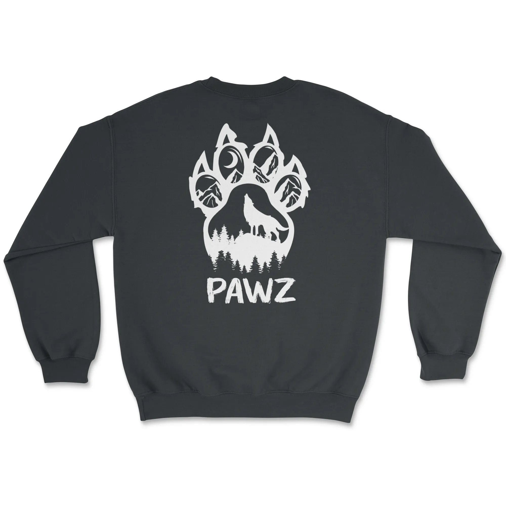 Wolf Paw (Adult Crewneck) sold by PAWZ