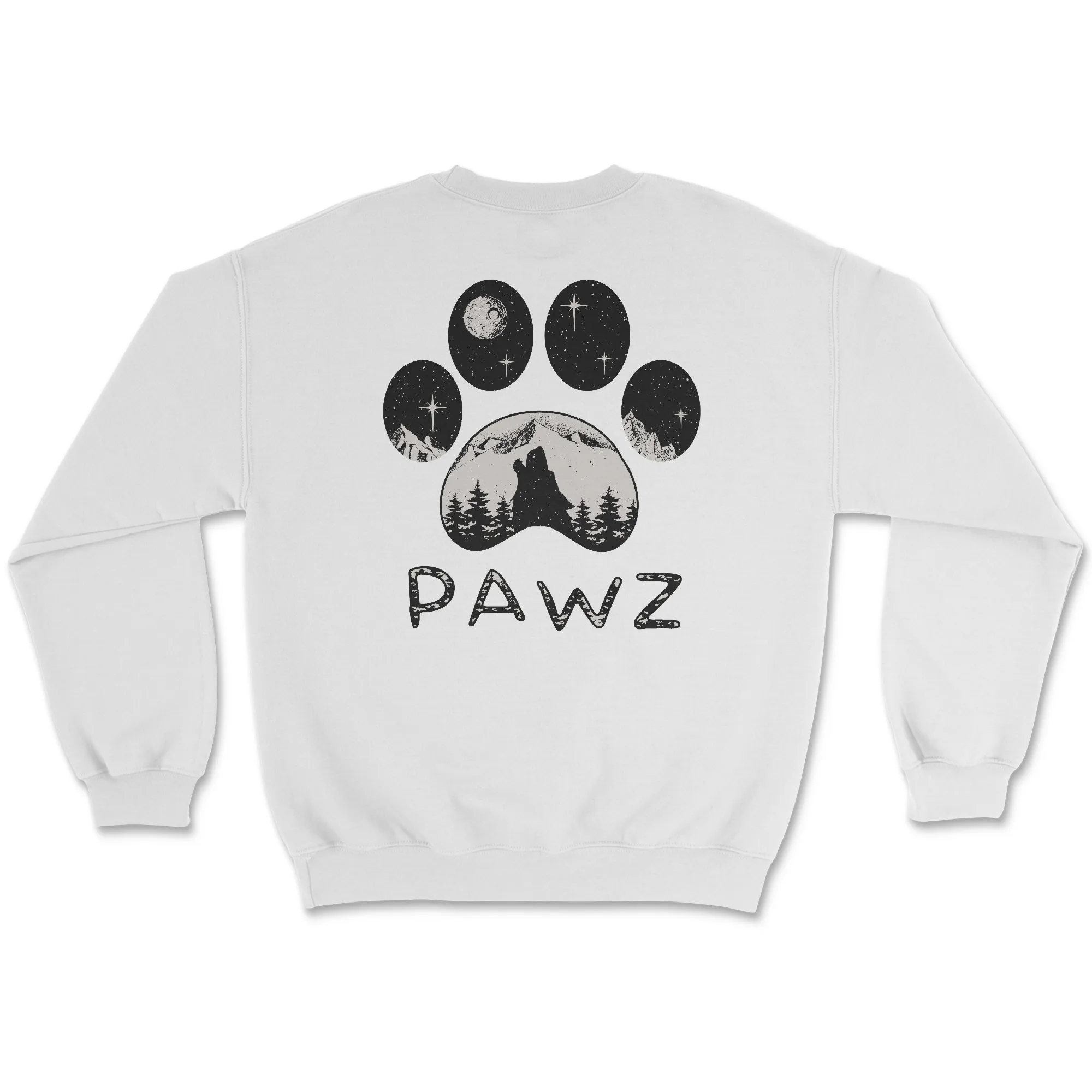 Howl Paw (Adult Crewneck) sold by PAWZ