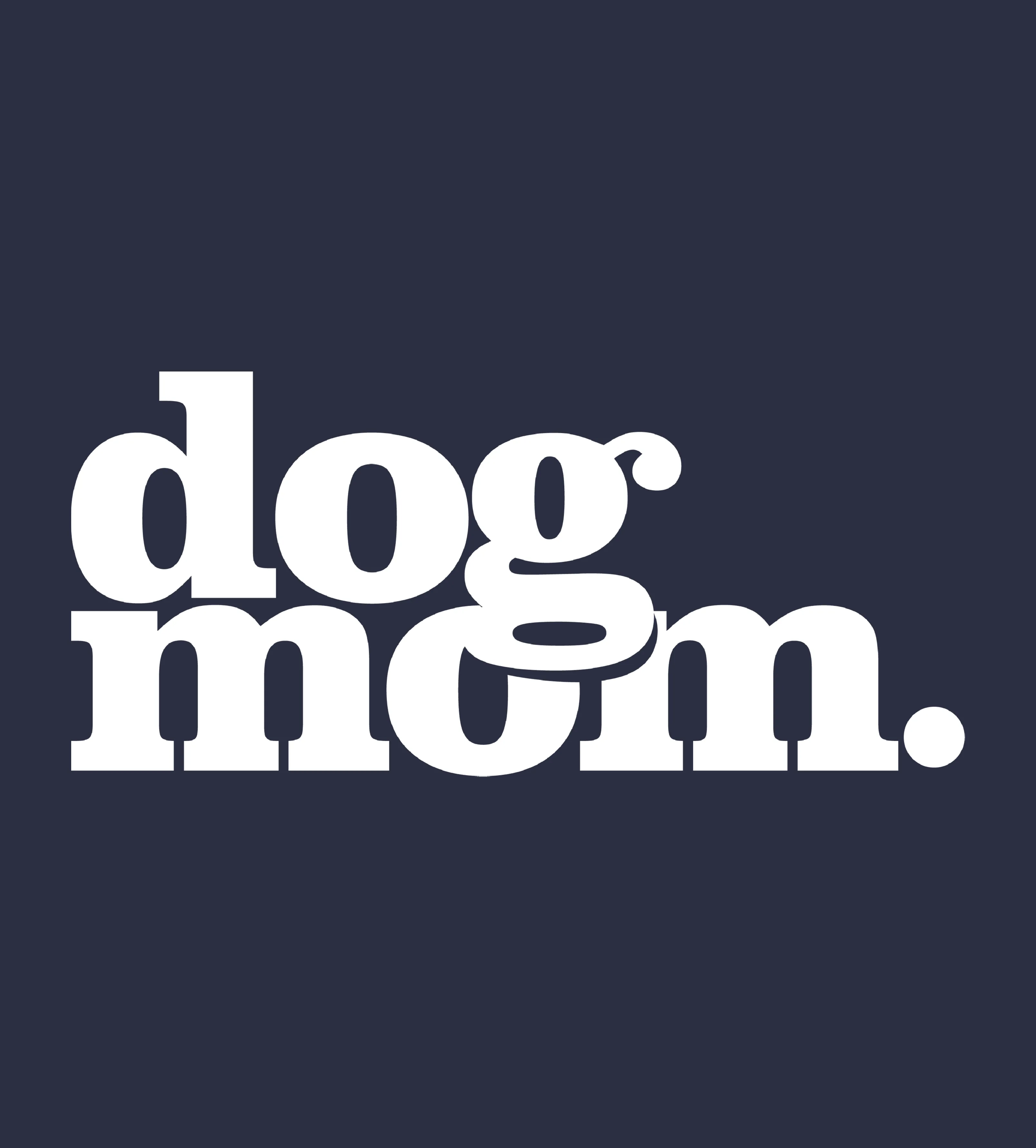 Dog Mom (White) - Navy (Adult Crewneck) sold by PAWZ product image thumbnail 2