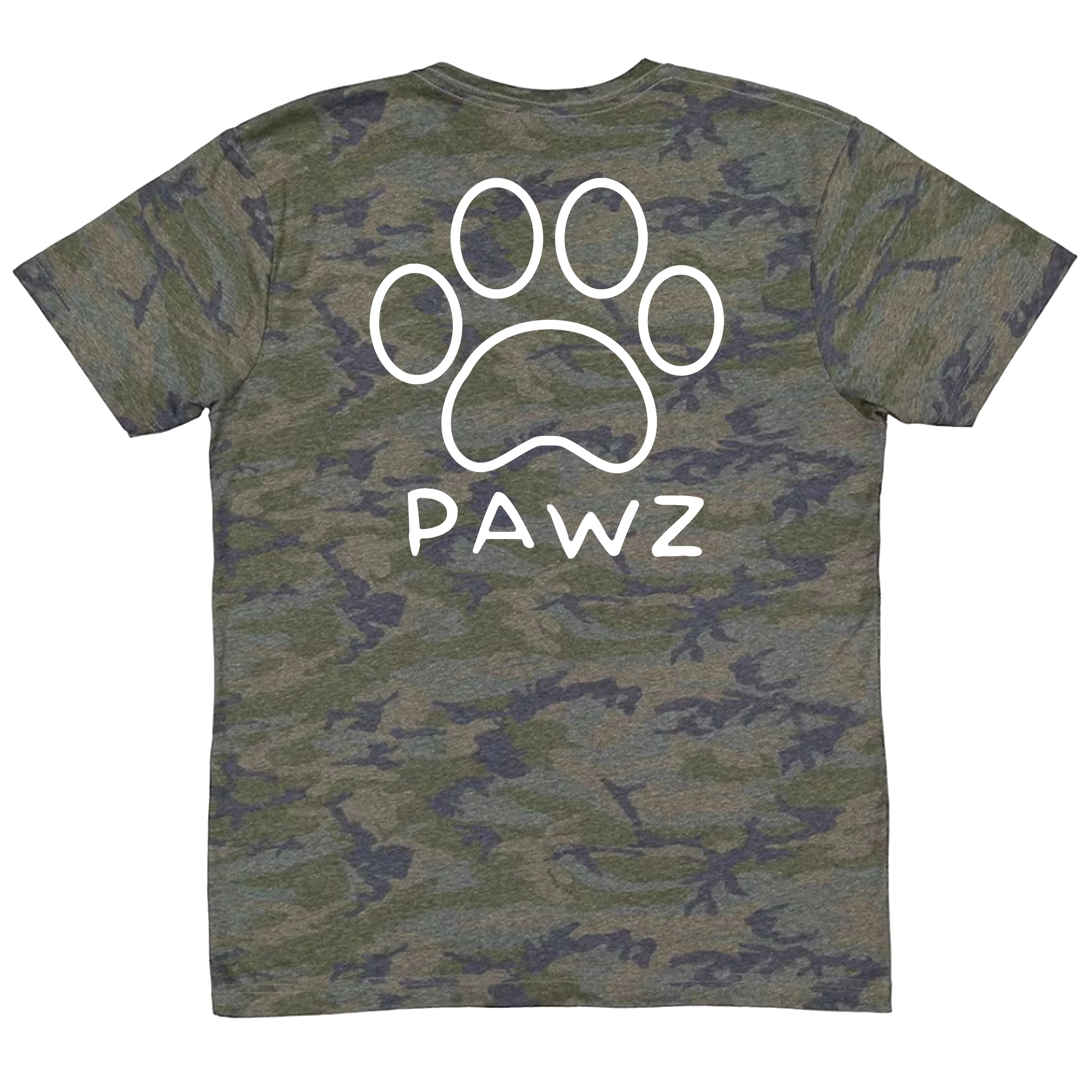 Vintage Camo (Adult Short Sleeve T-Shirt) sold by PAWZ