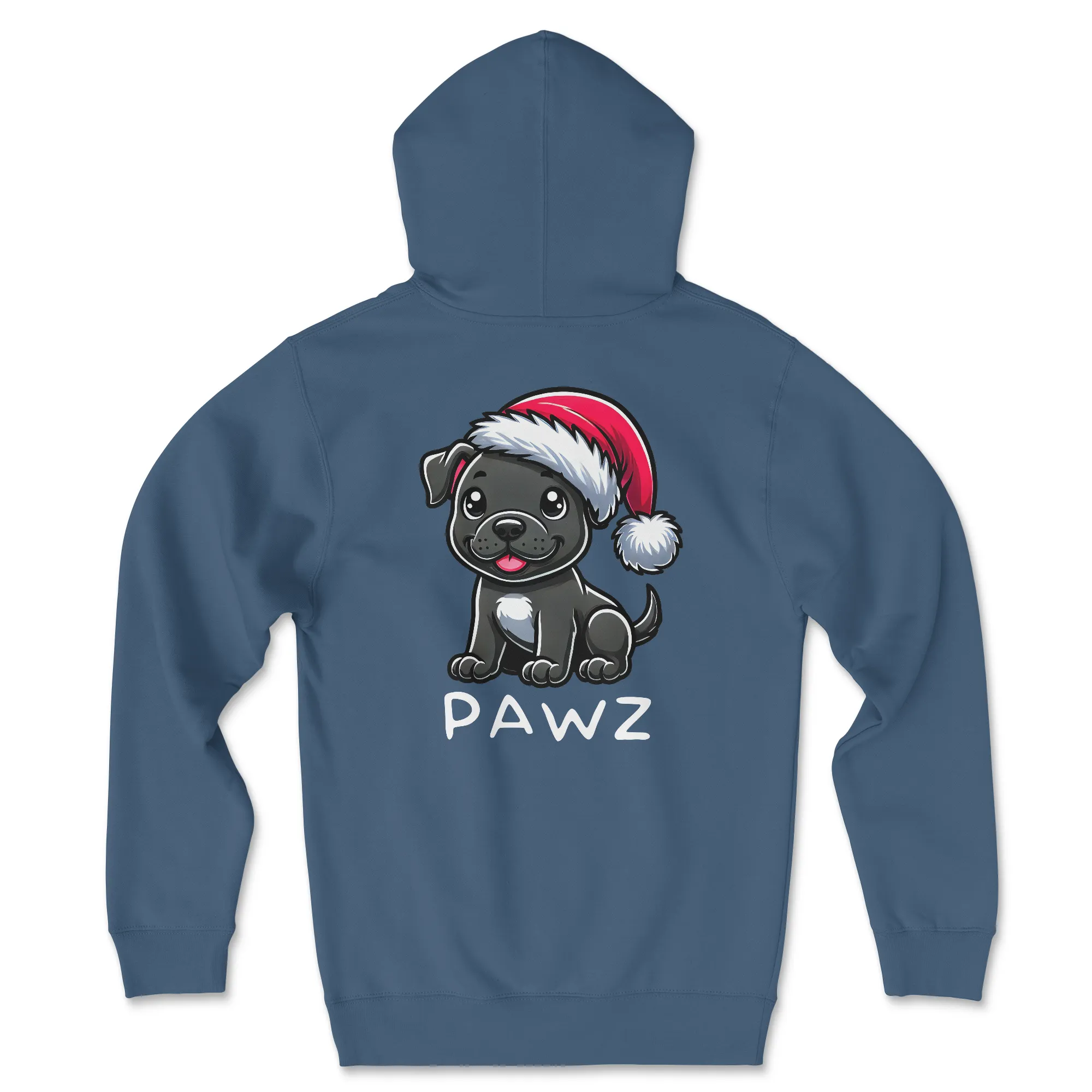 Black Pitbull Christmas (Adult Hoodie) sold by PAWZ