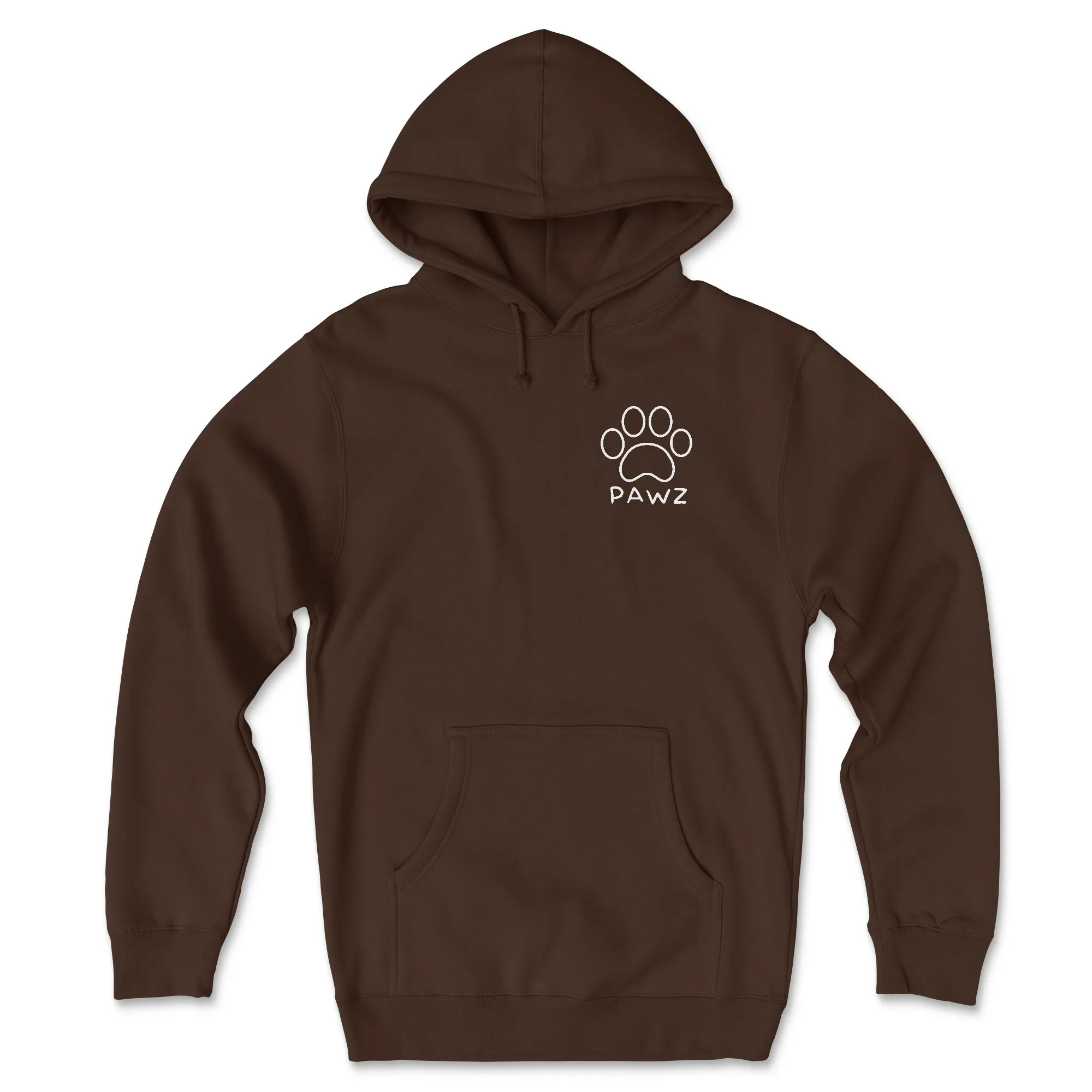 Brown Staffy Christmas (Adult Hoodie) sold by PAWZ product image thumbnail 2