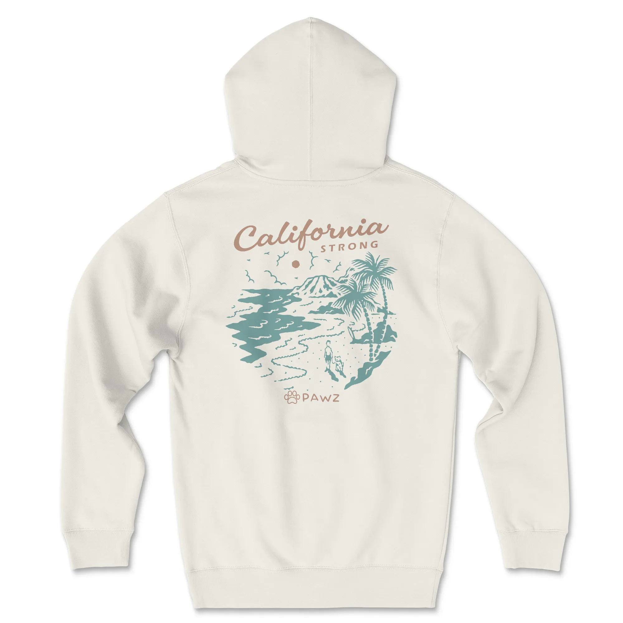 Cali Strong (Adult Hoodie) sold by PAWZ
