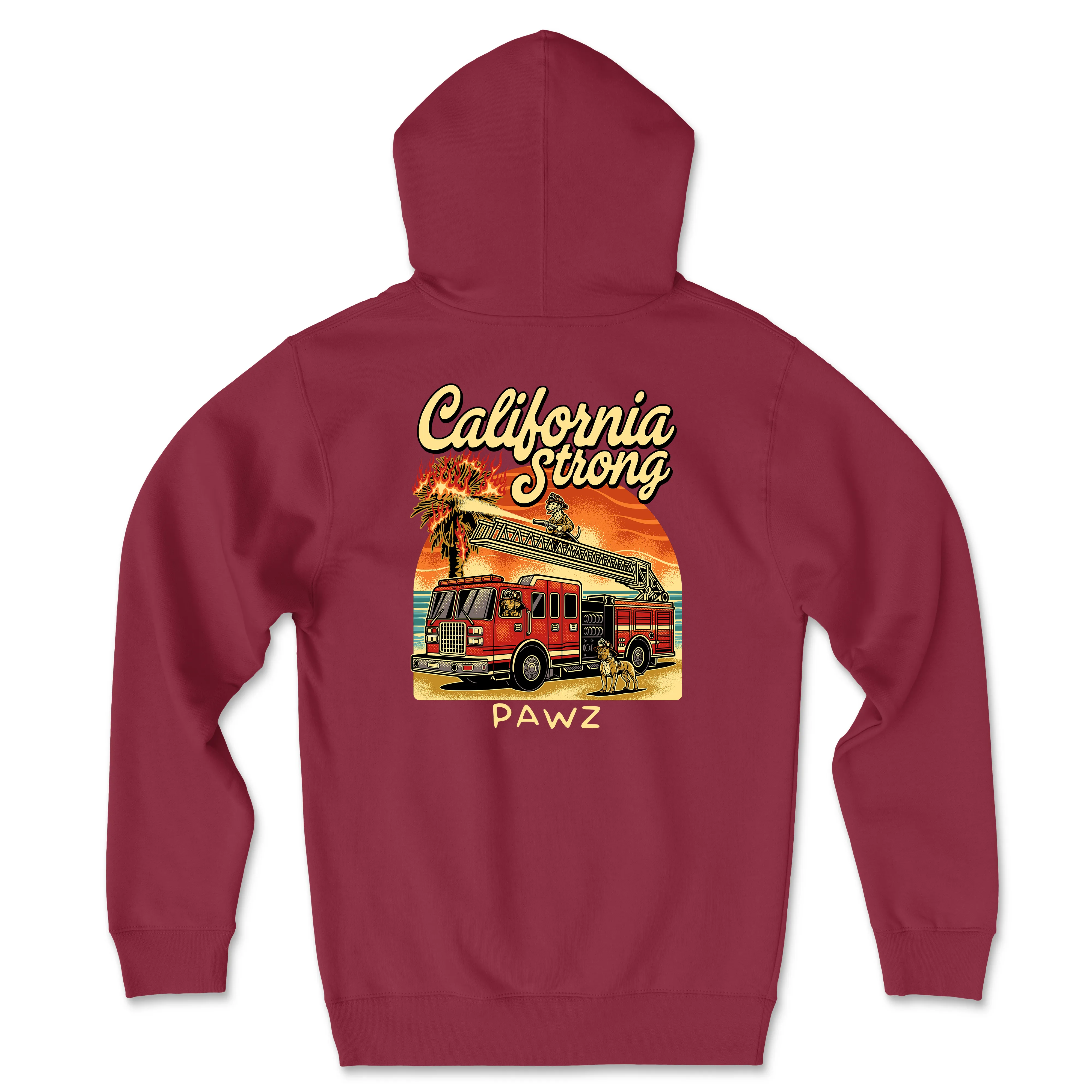 California Strong (Adult Hoodie) sold by PAWZ