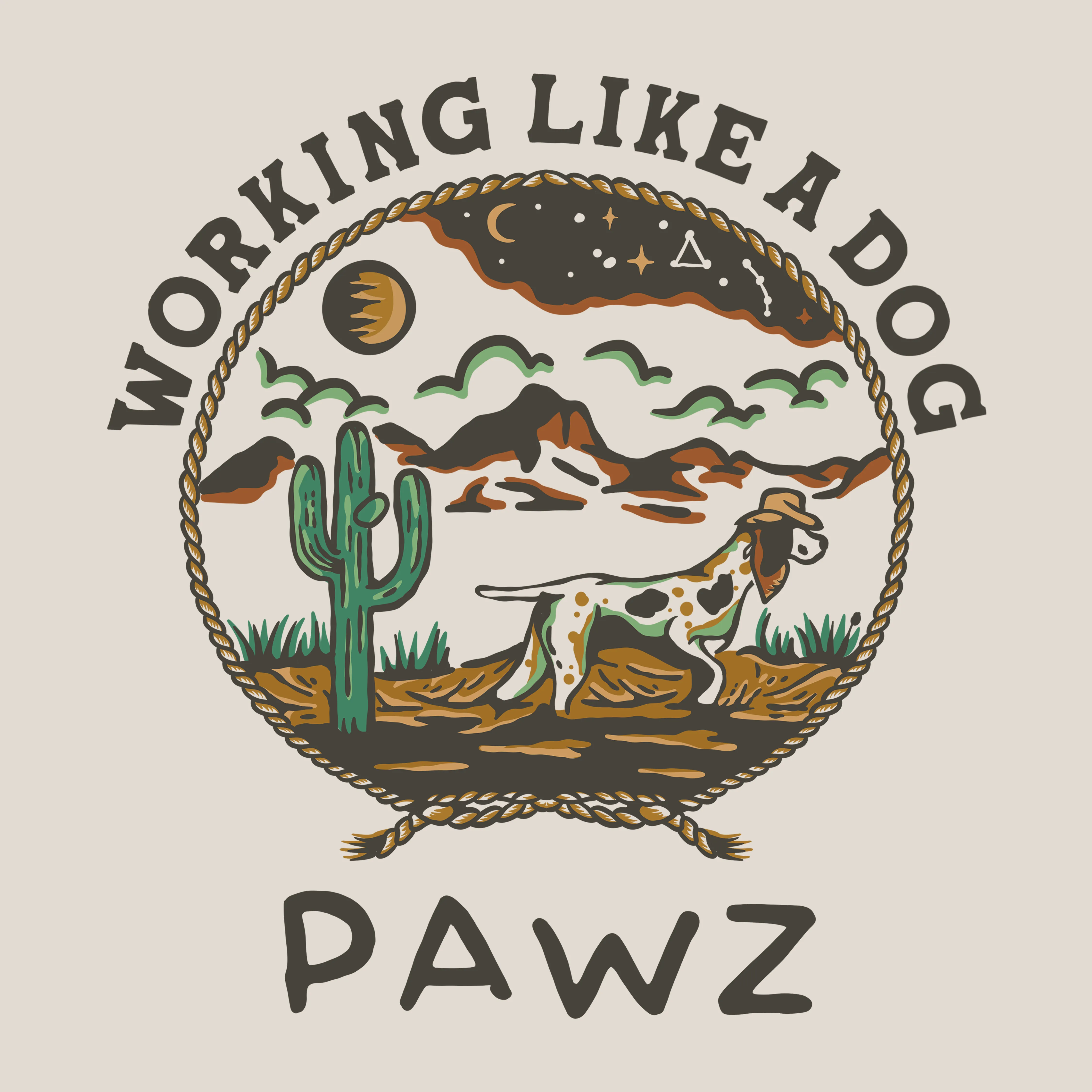 Like a Dog (Adult Long Sleeve) sold by PAWZ product image thumbnail 3