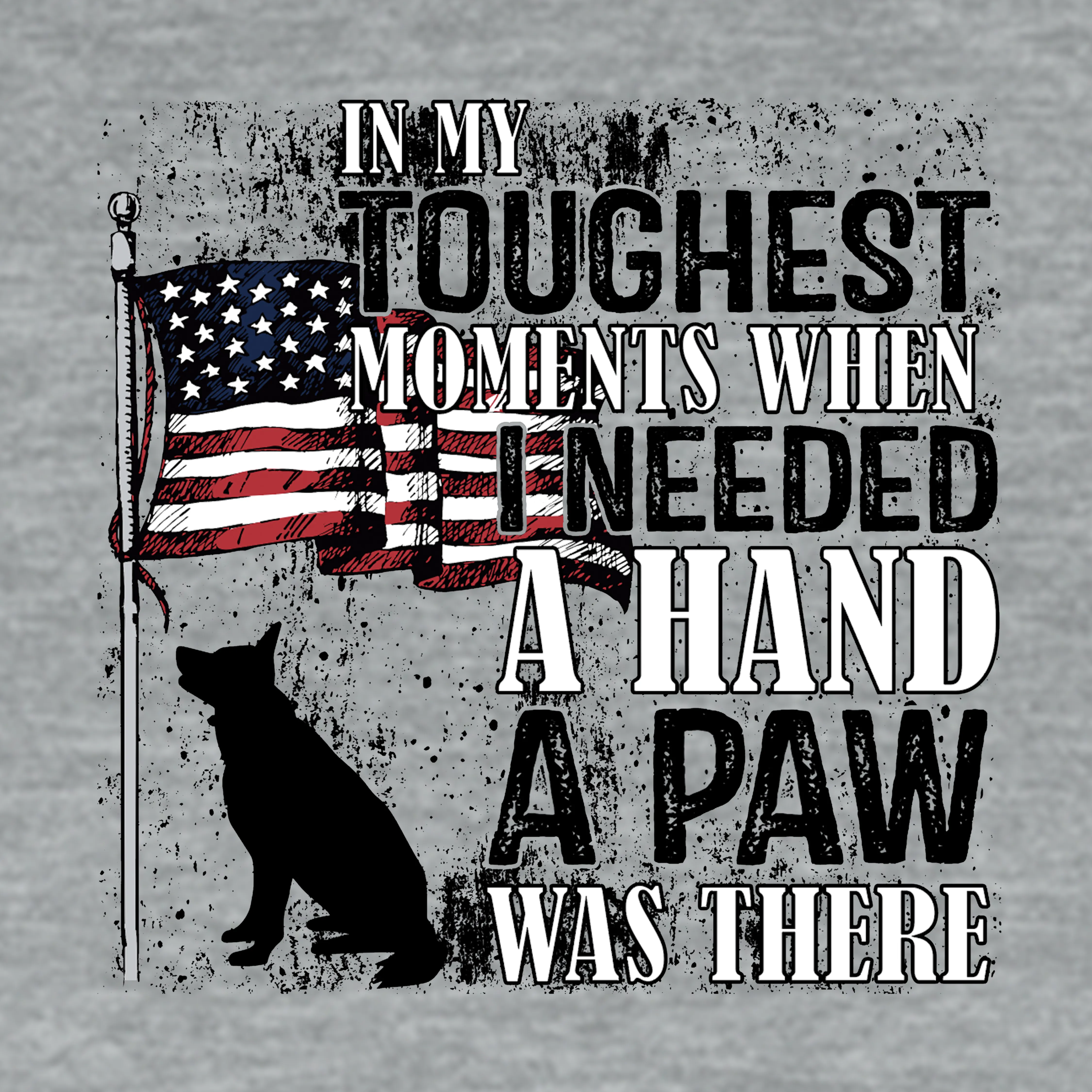 Found a Paw (Adult Long Sleeve) sold by PAWZ product image thumbnail 3