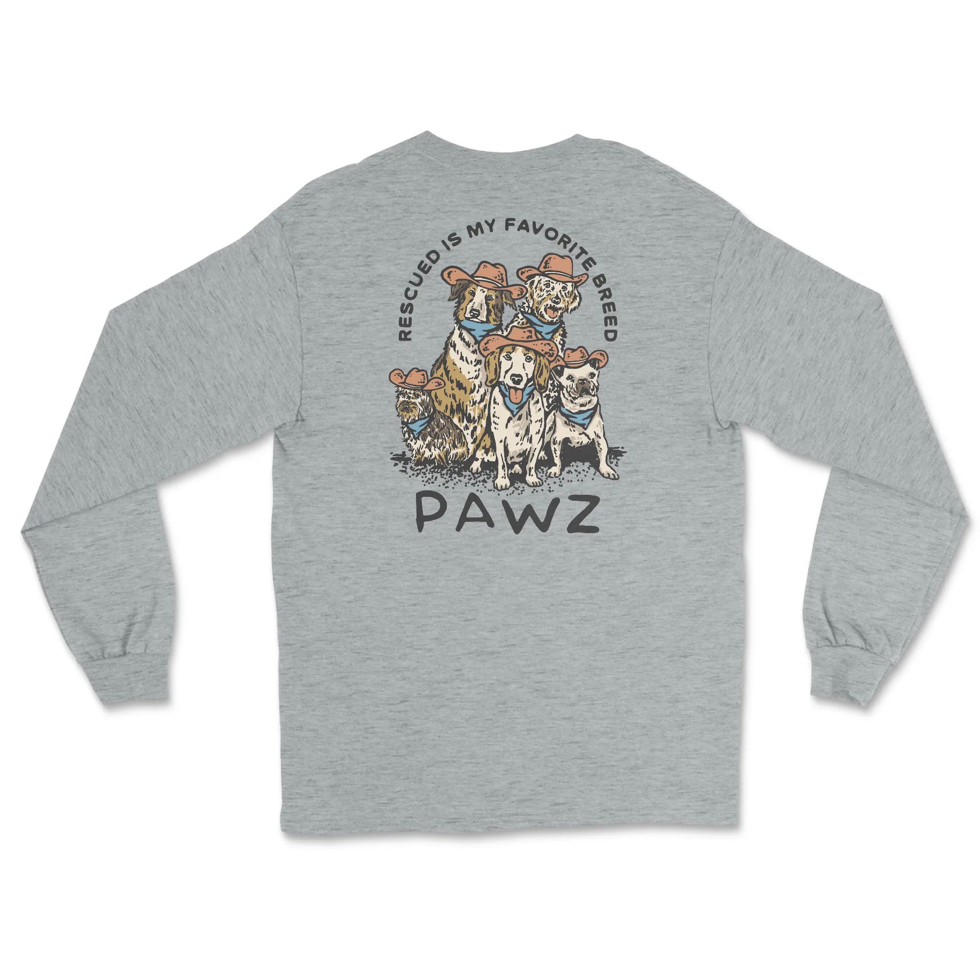 Favorite Breed (Adult Long Sleeve) sold by PAWZ