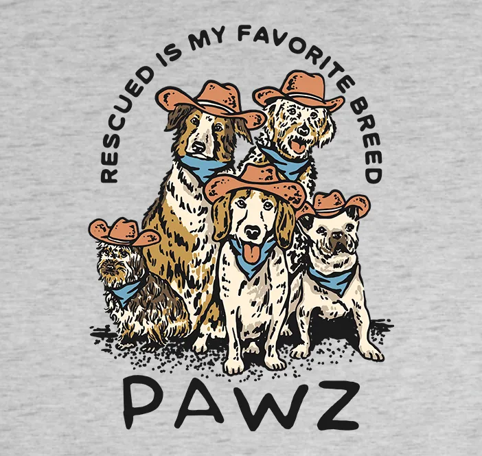 Favorite Breed (Adult Long Sleeve) sold by PAWZ product image thumbnail 3