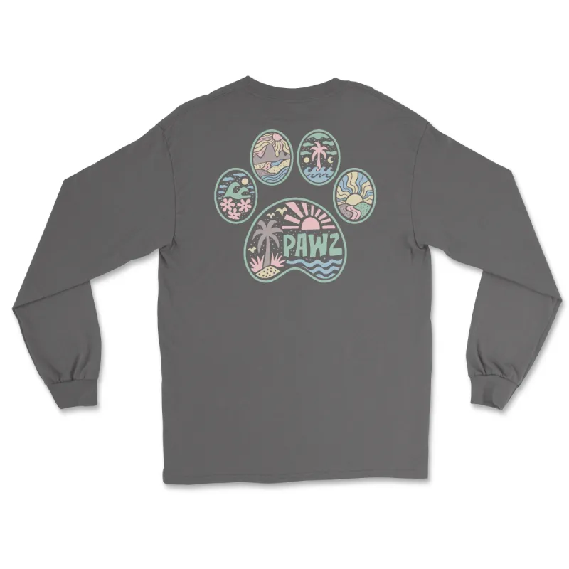 Beach Sunrise (Adult Long Sleeve) sold by PAWZ