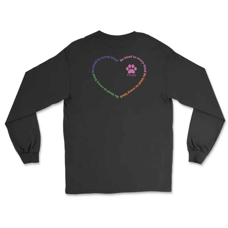 Be Kind (Adult Long Sleeve) sold by PAWZ
