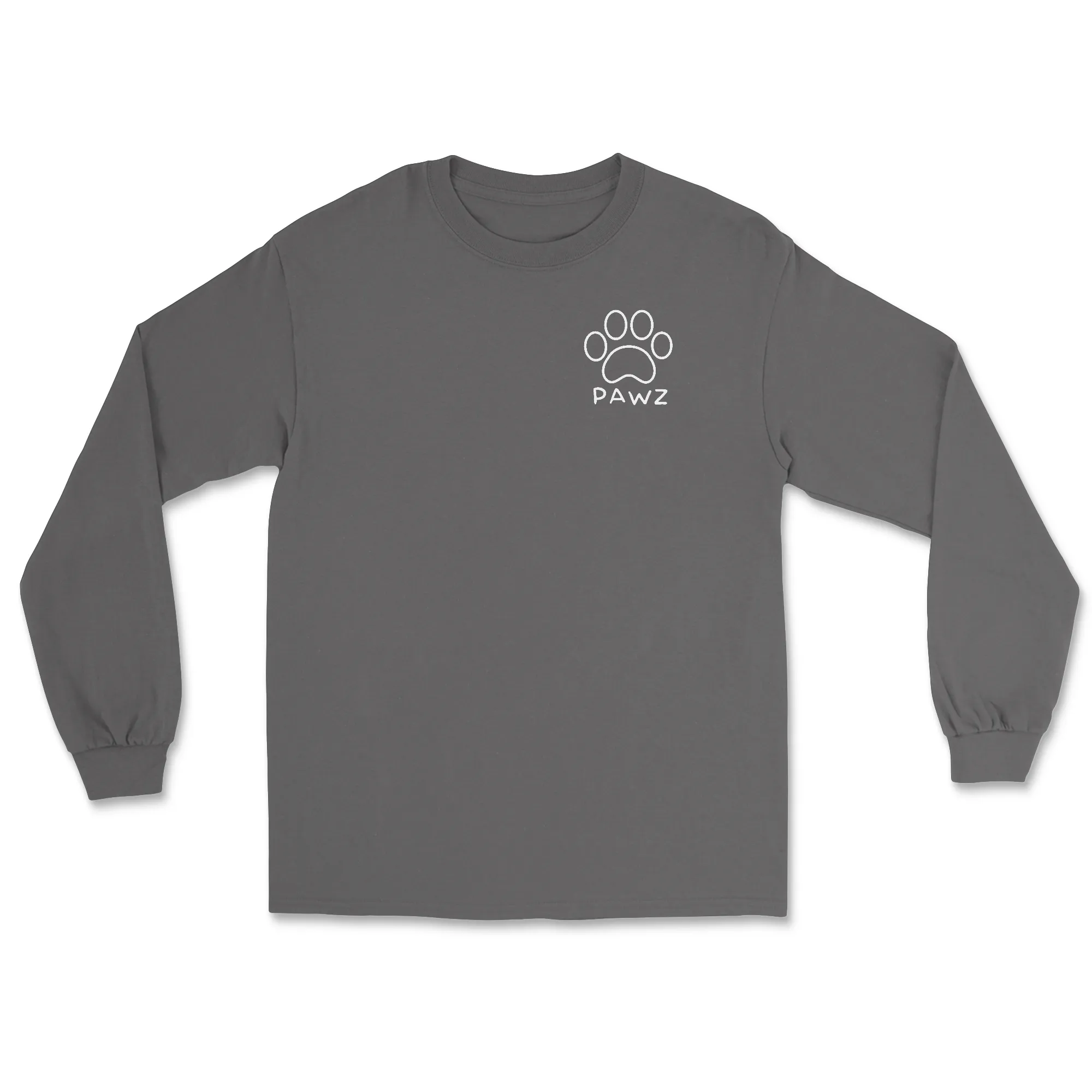 B/W Flag Paw (Adult Long Sleeve) sold by PAWZ product image thumbnail 2