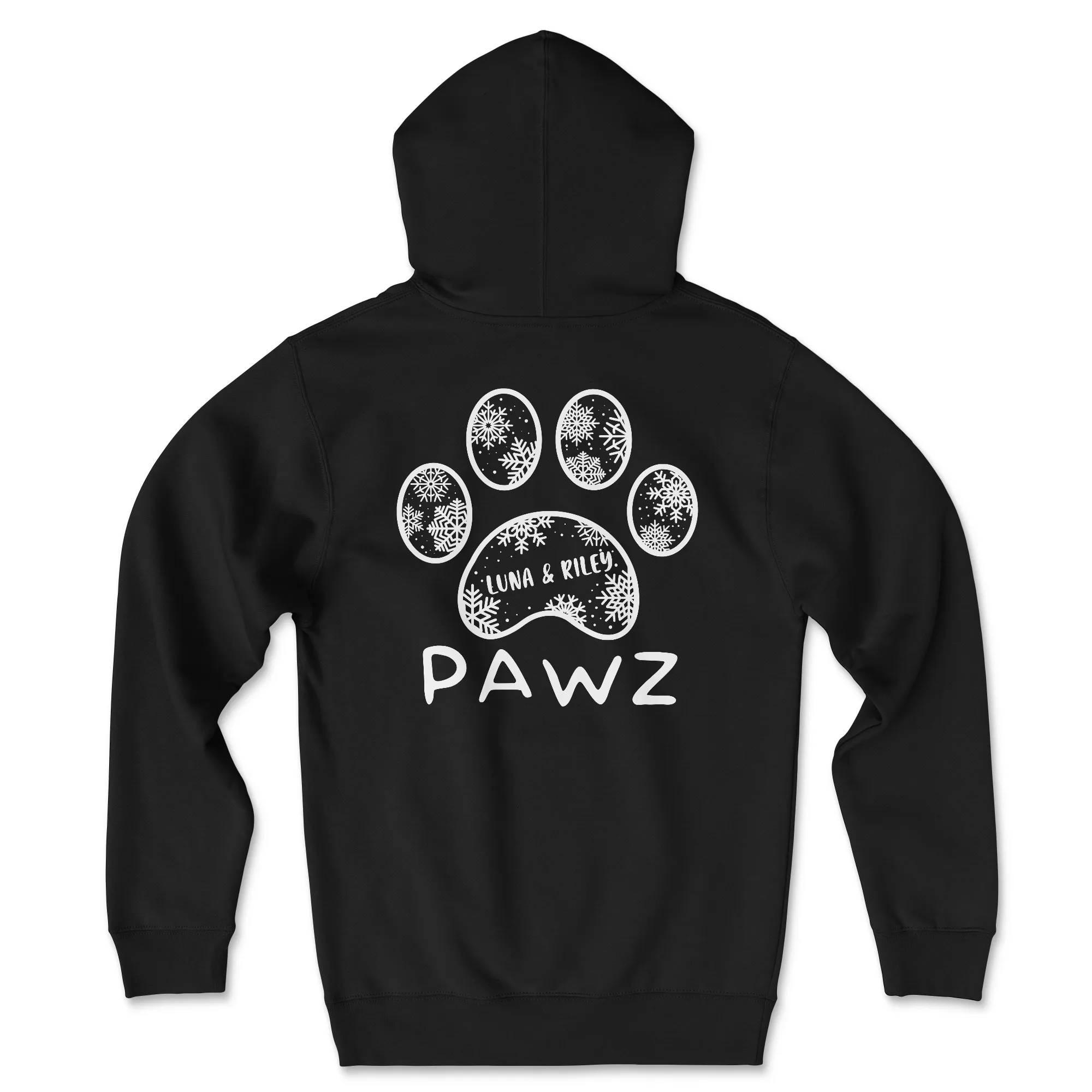 Luna & Riley Snowflake (Adult Hoodie) sold by PAWZ