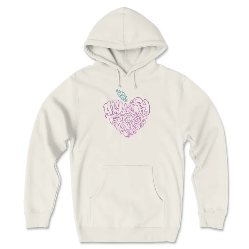 Forever Valentine - Front Print (Adult Hoodie) sold by PAWZ