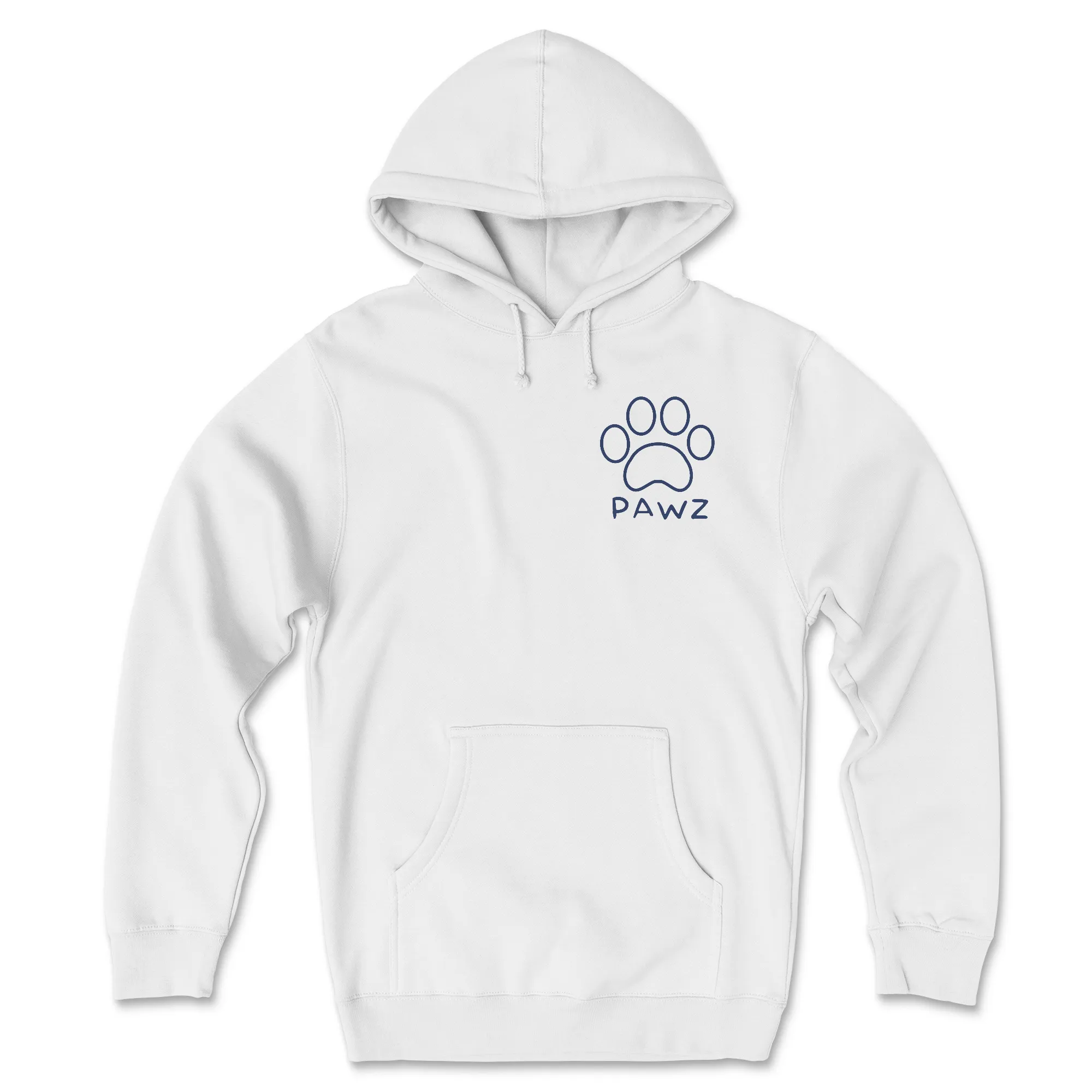 Hearts Paw (Adult Hoodie) sold by PAWZ product image thumbnail 2