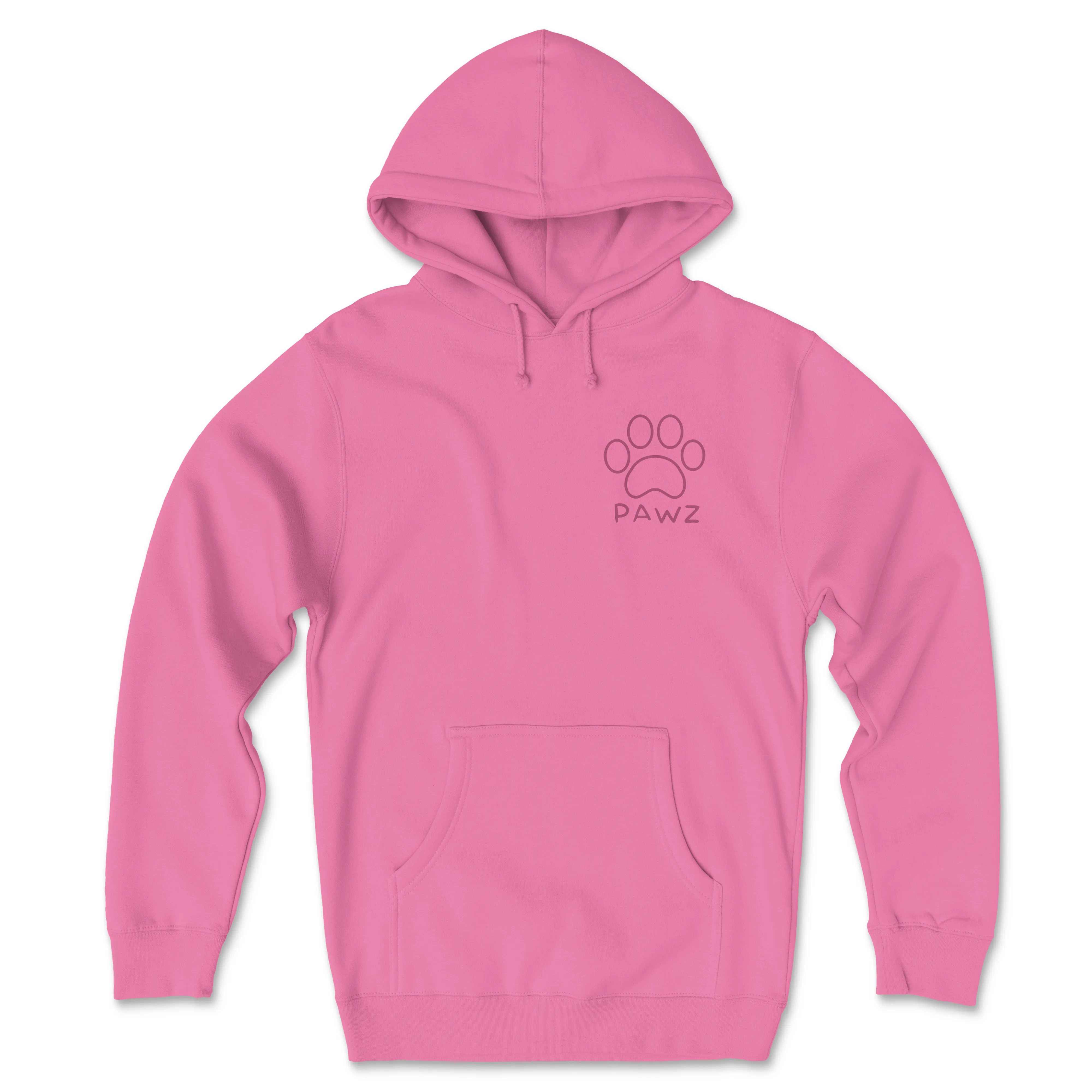 Sweet Hearts Paw (Adult Hoodie) sold by PAWZ product image thumbnail 2