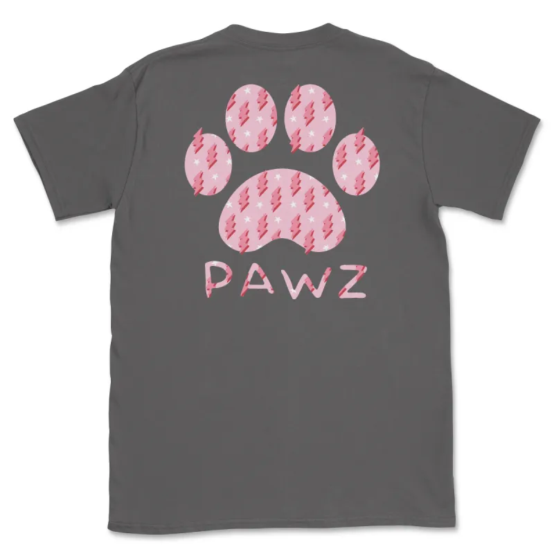 Pink Lightning (Adult Short Sleeve T-Shirt) sold by PAWZ