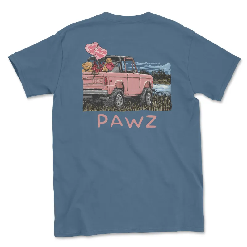 Valentines Joyride (Adult Short Sleeve T-Shirt) sold by PAWZ