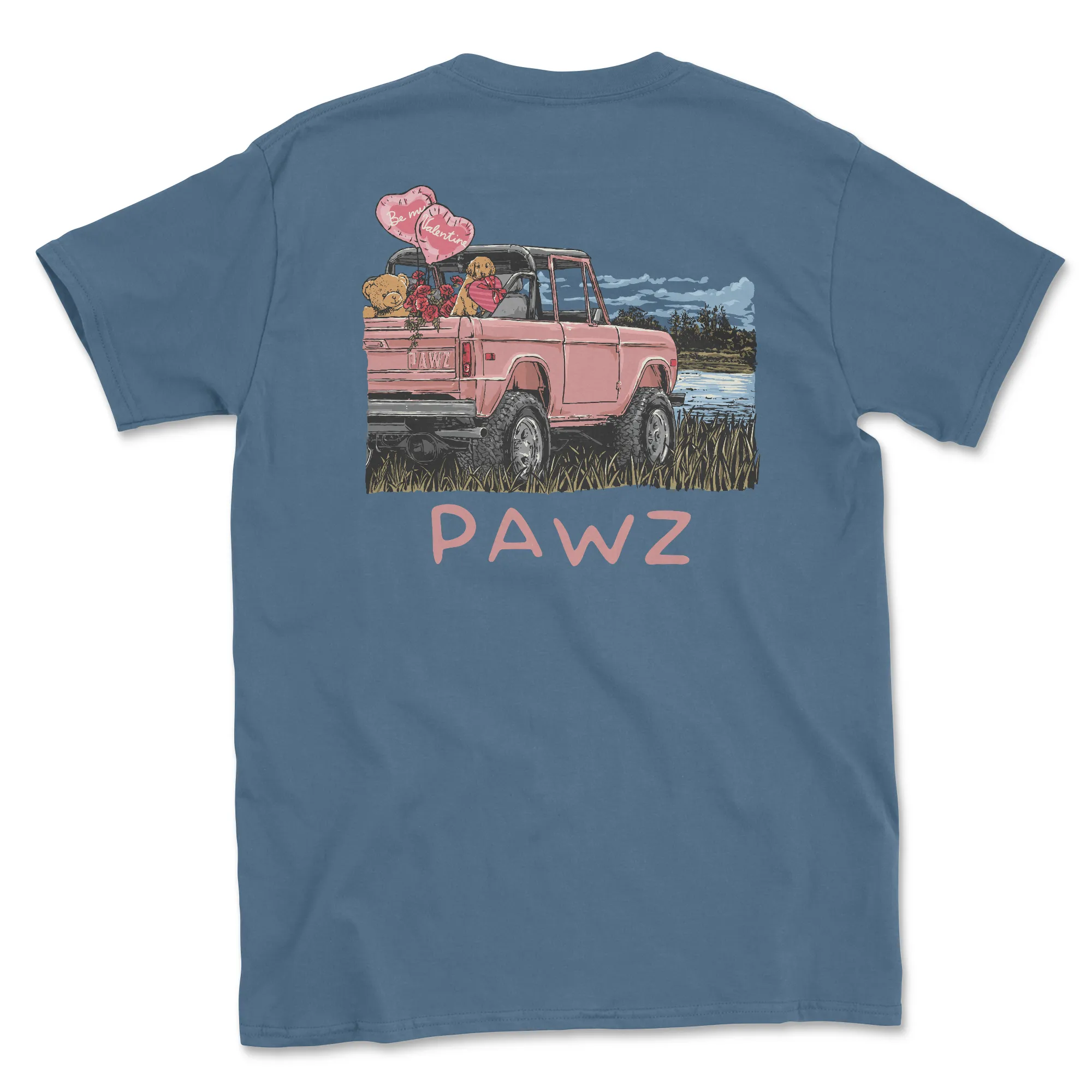 Valentines Joyride (Adult Short Sleeve T-Shirt) sold by PAWZ