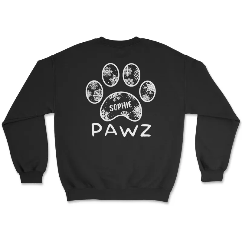 Sophie Snowflake (Adult Crewneck) sold by PAWZ