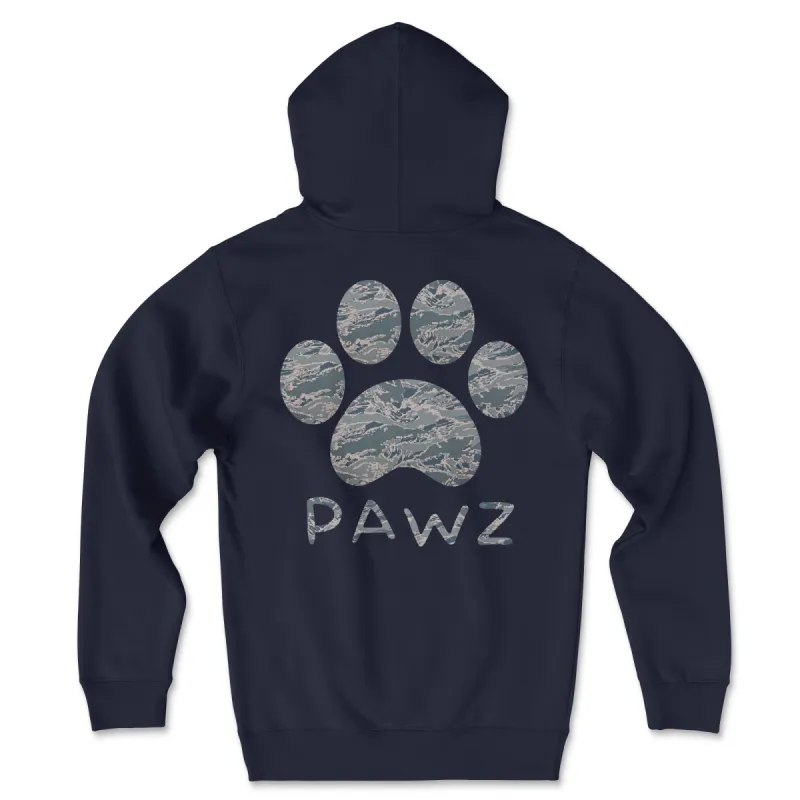 Air Force Camo (Adult Hoodie) sold by PAWZ