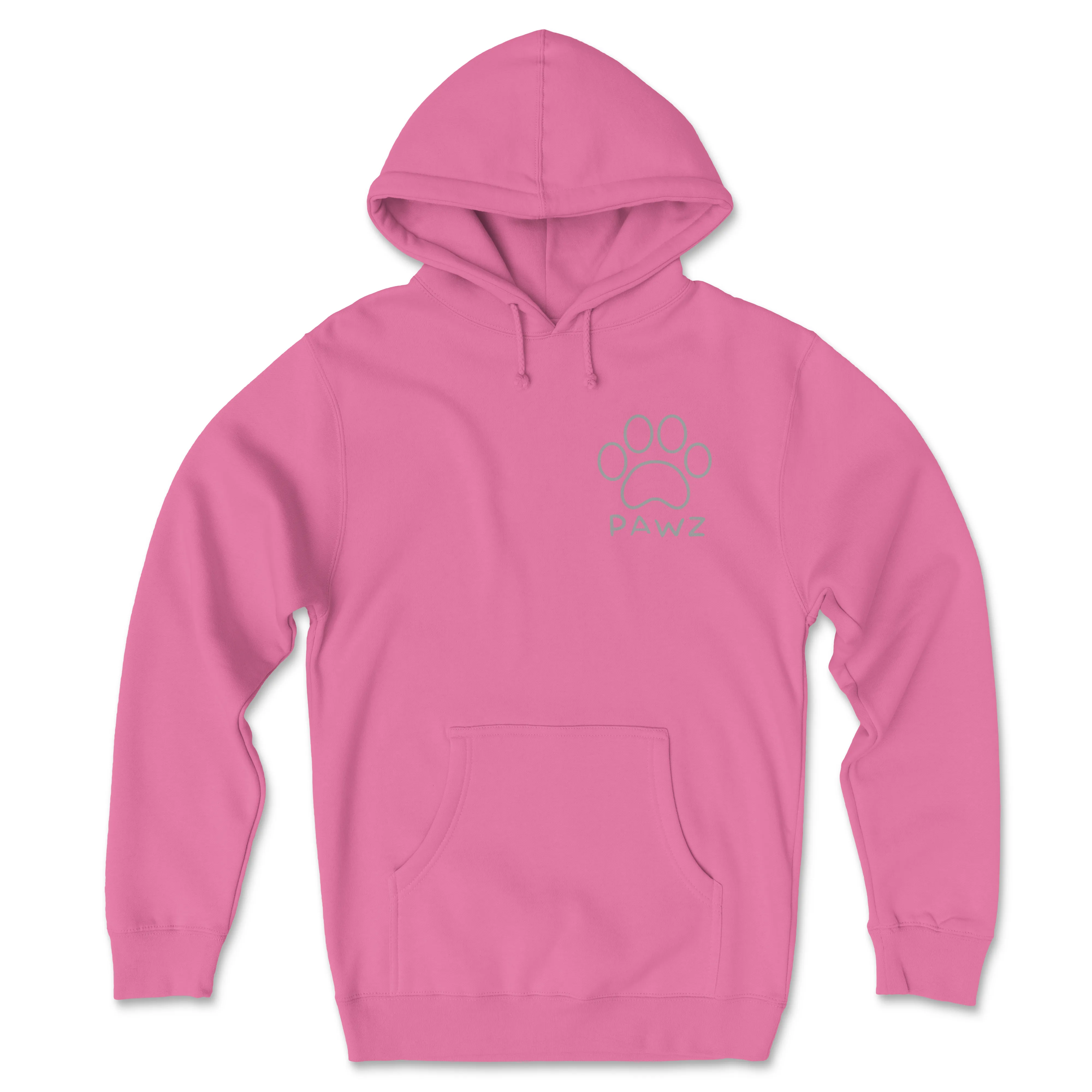 Pink & Grey Camo (Adult Hoodie) sold by PAWZ product image thumbnail 2