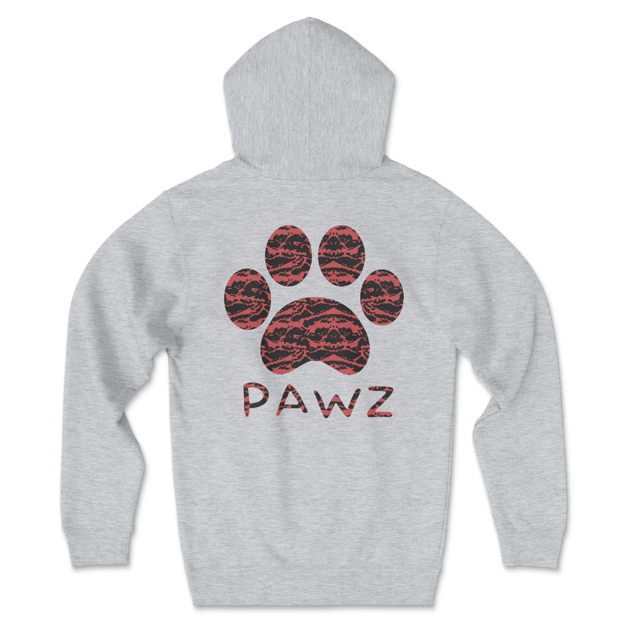 Red Tiger Camo (Adult Hoodie) sold by PAWZ