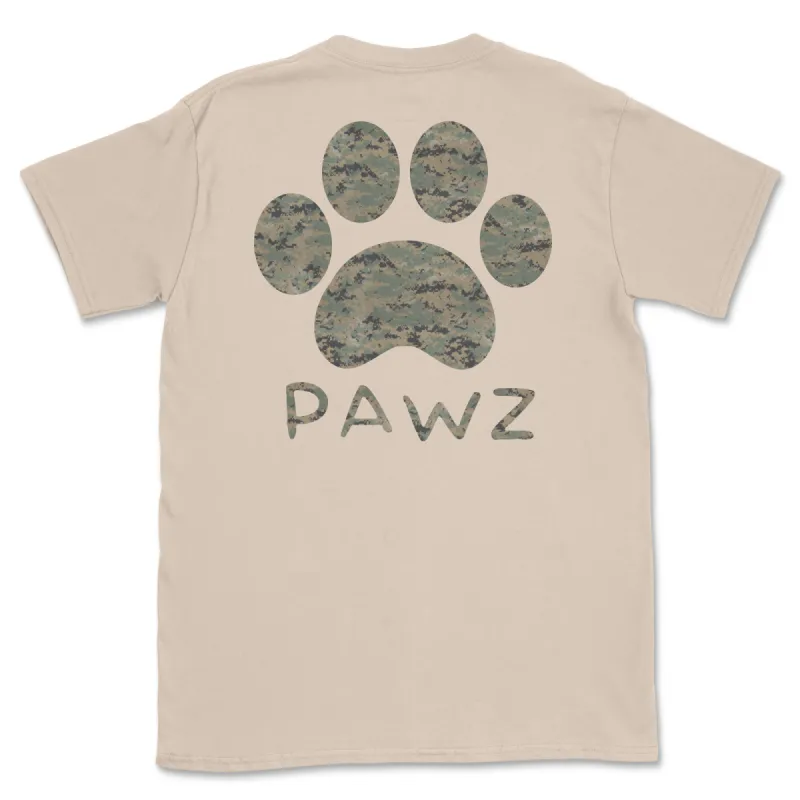 Marine Camo (Adult Short Sleeve T-Shirt) sold by PAWZ
