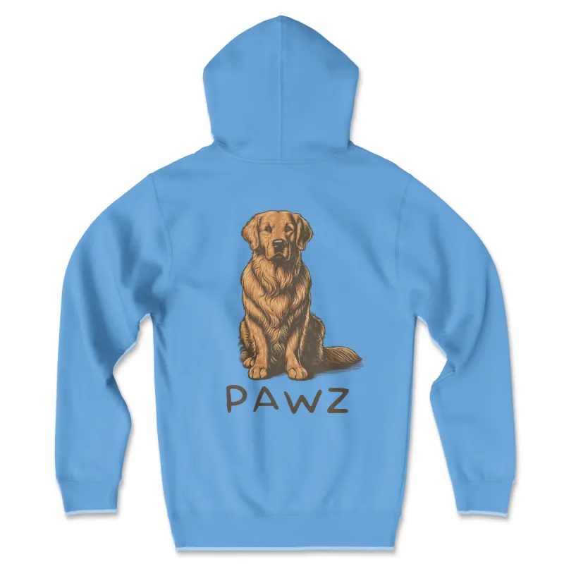 Golden Retriever (Adult Hoodie) sold by PAWZ