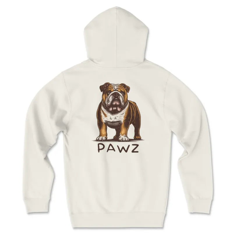 Bulldog (Adult Hoodie) sold by PAWZ