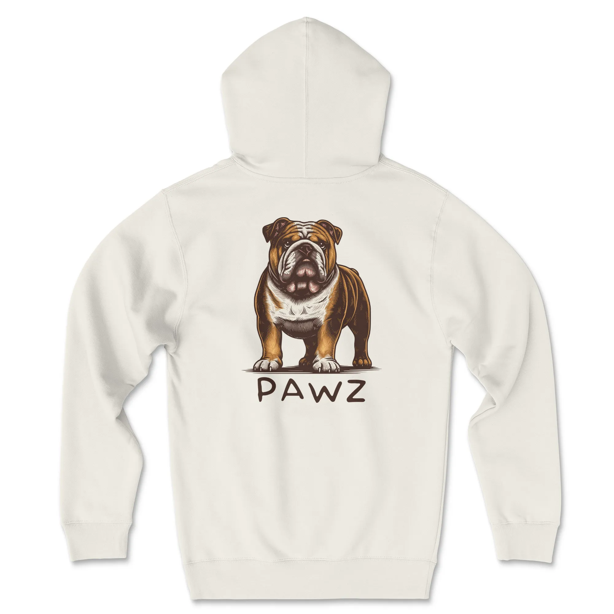Bulldog (Adult Hoodie) sold by PAWZ