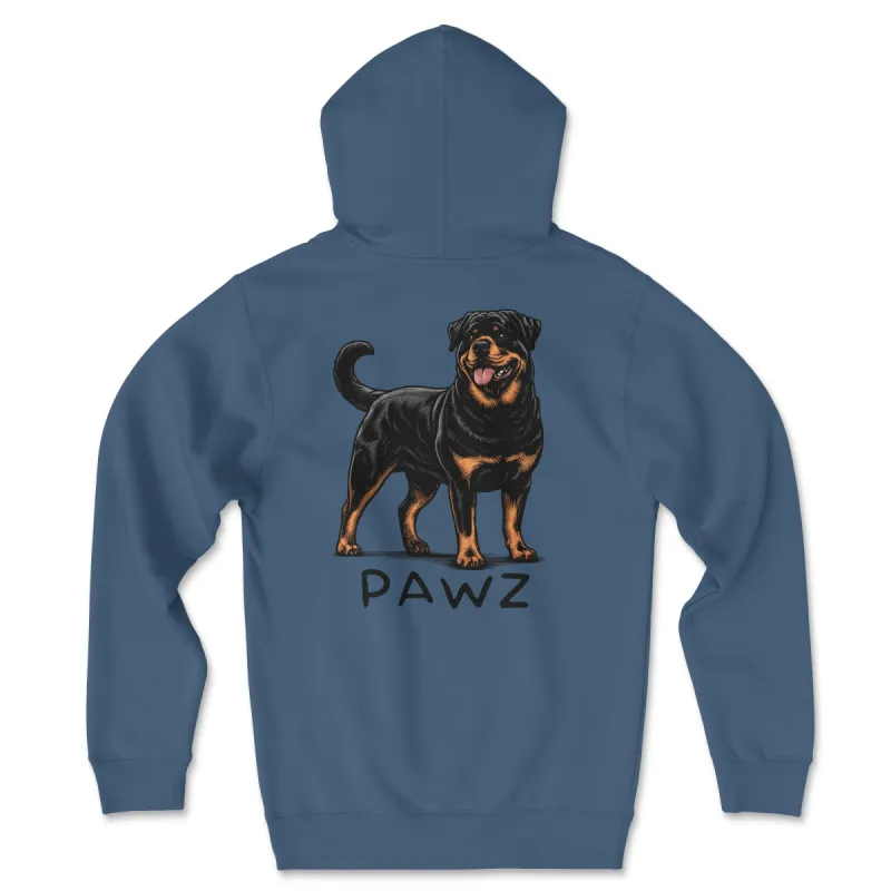 Rottweiler (Adult Hoodie) sold by PAWZ